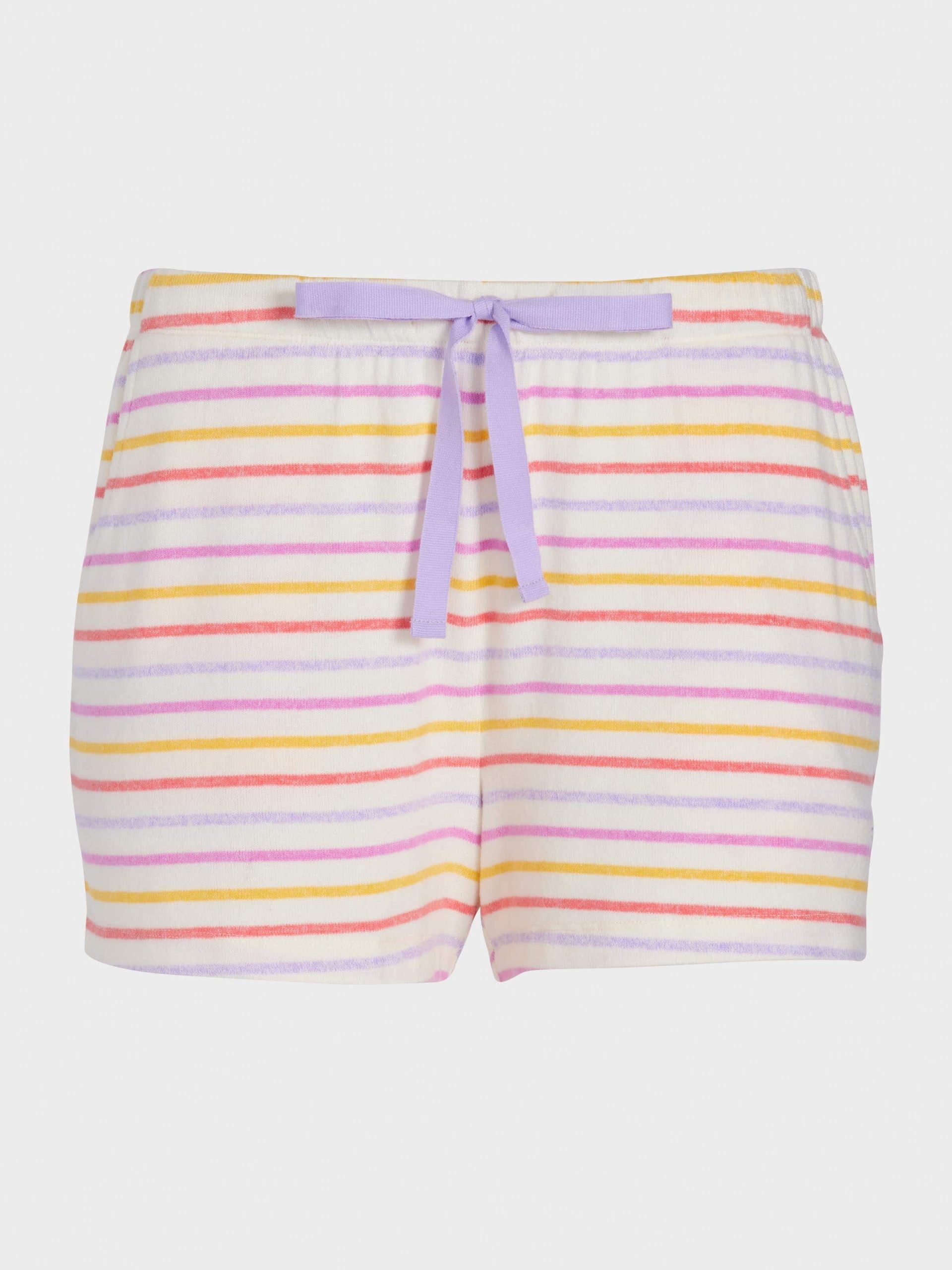 Fuzzy Stripe Mini Short multi image 3