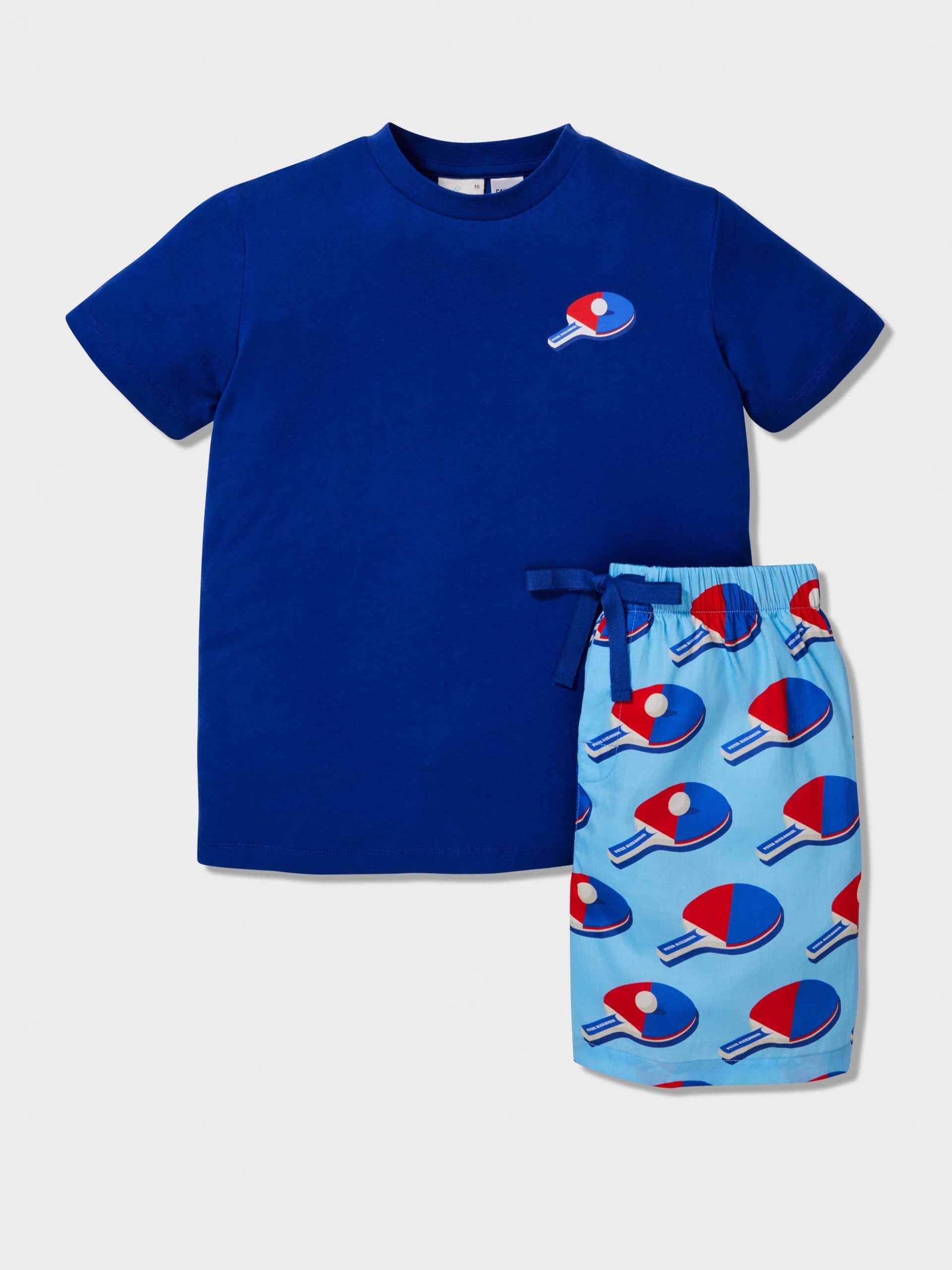 Boys Ping Pong Pj Set blue image 0