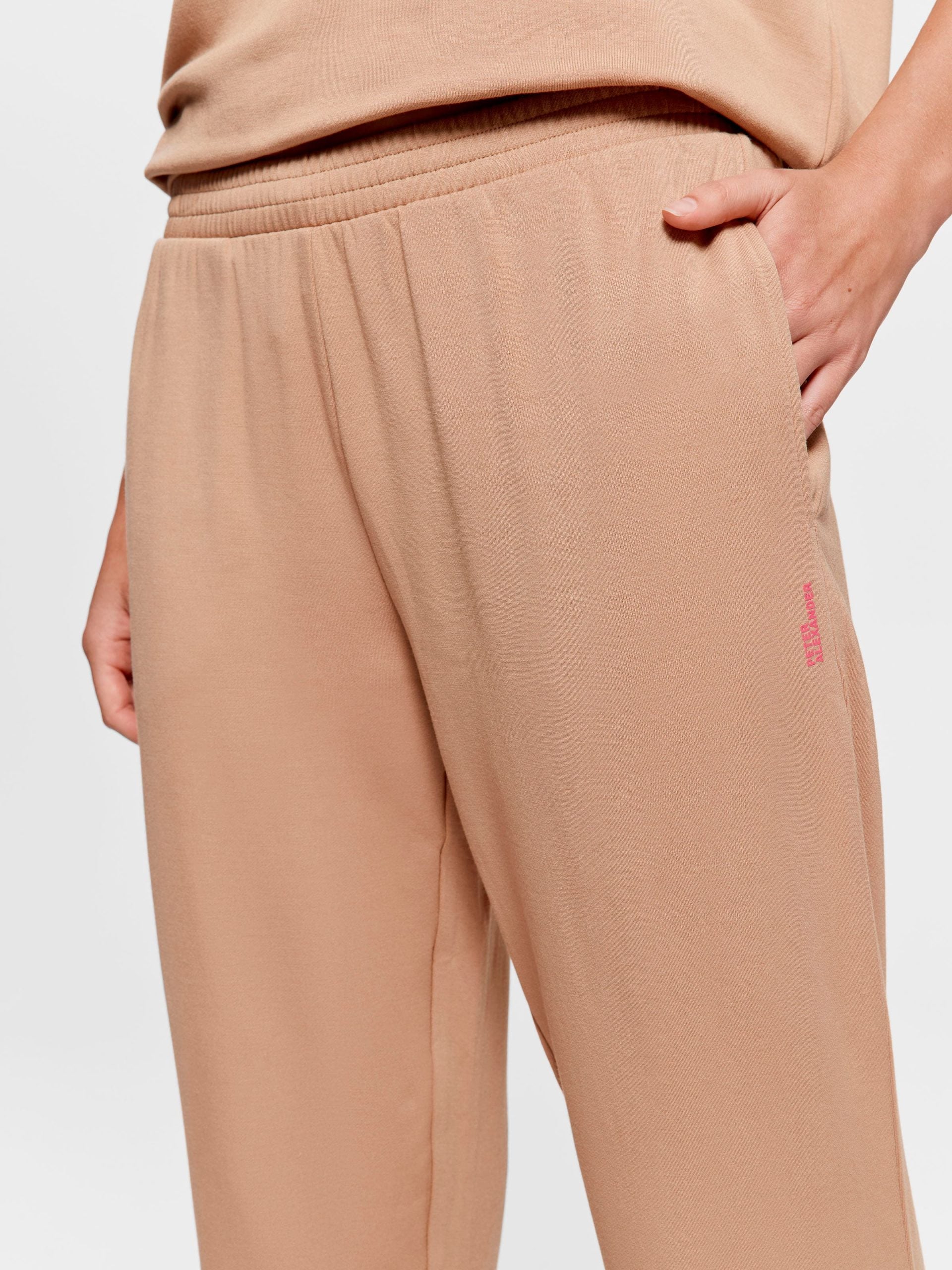 Teddy Fleece Track Pj Pant brown image 1