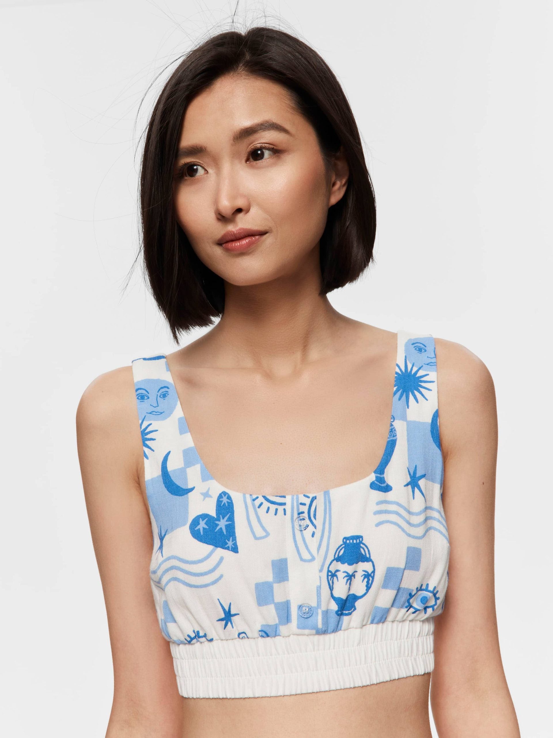 Icon Crop Top multi image 0