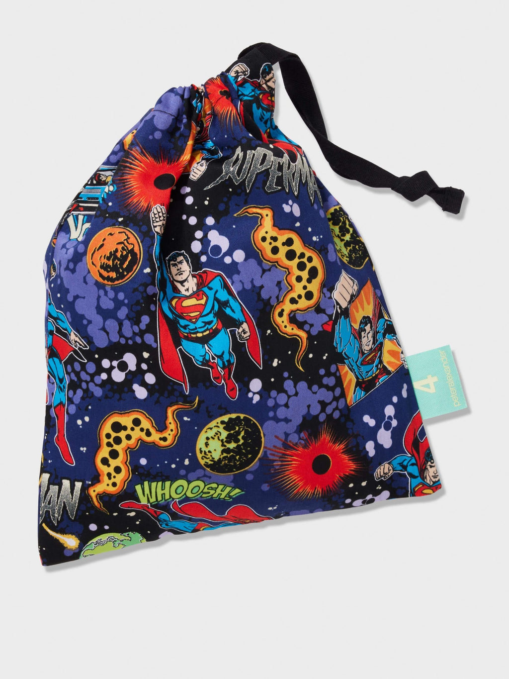 Jnr Boys Glow In The Dark Superman Short Pj Set Multi image 4