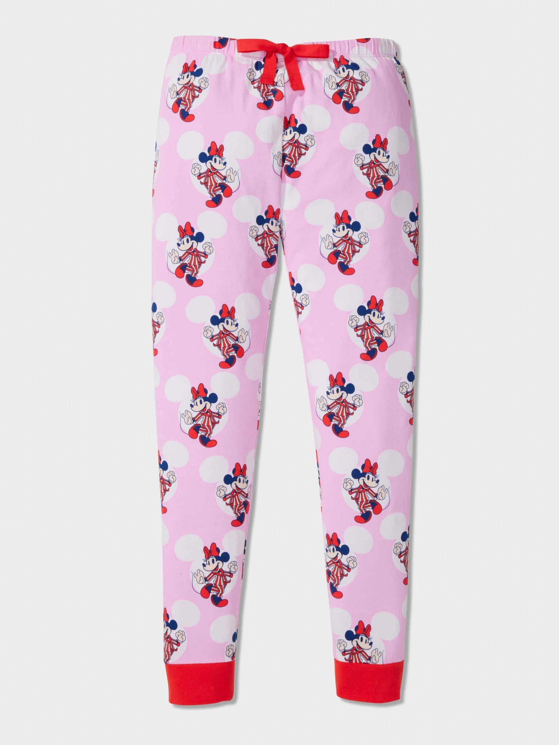 Girls Disney Minnie Long Pj Set Multi image 3