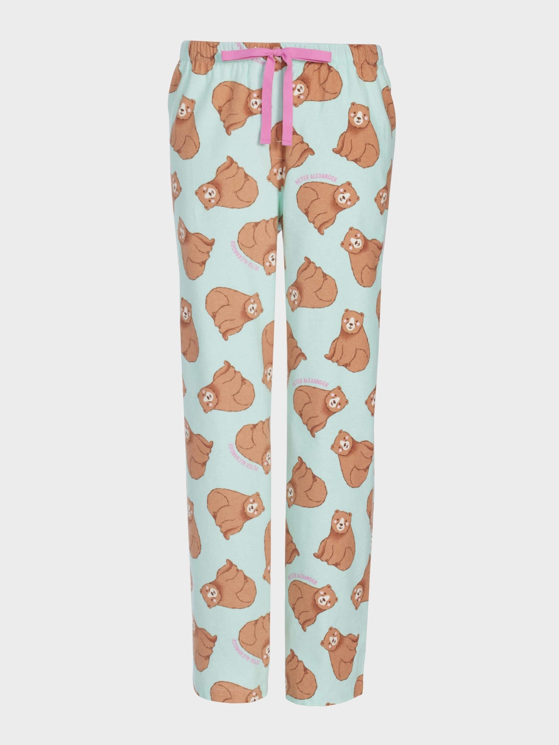 Bear Flannelette Classic Pj Pant multi image 3