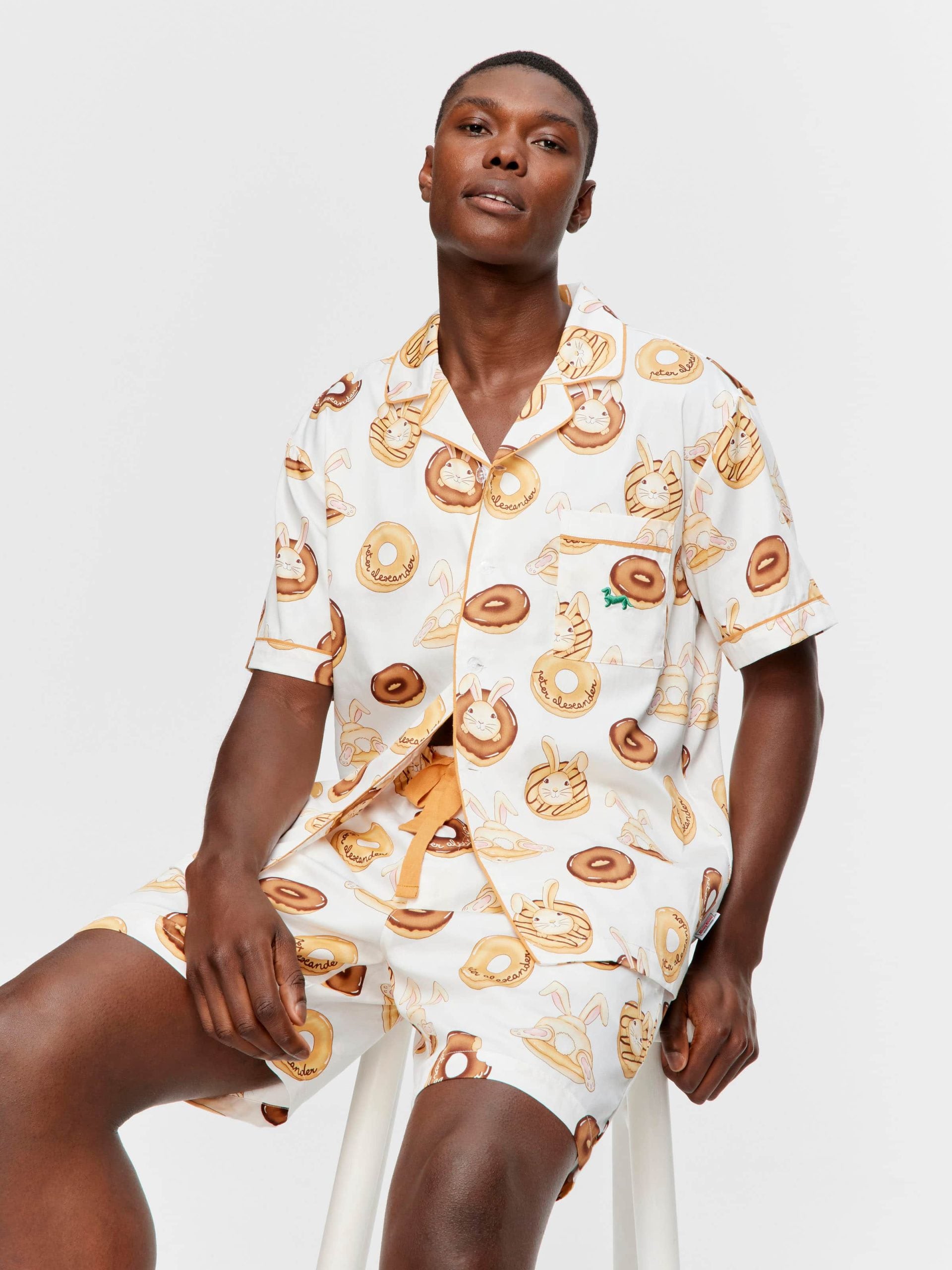 Krispy Kreme Bunnies Short Sleeve Pj Set multi image 0