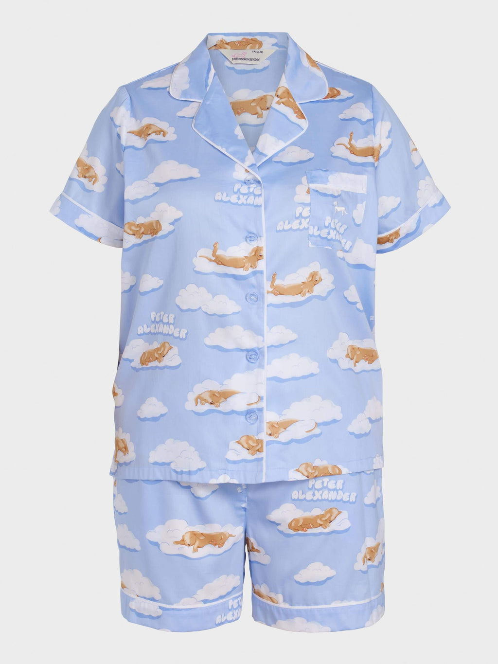 P.A. Plus Penny On A Cloud Shortie Pj Set Multi image 3