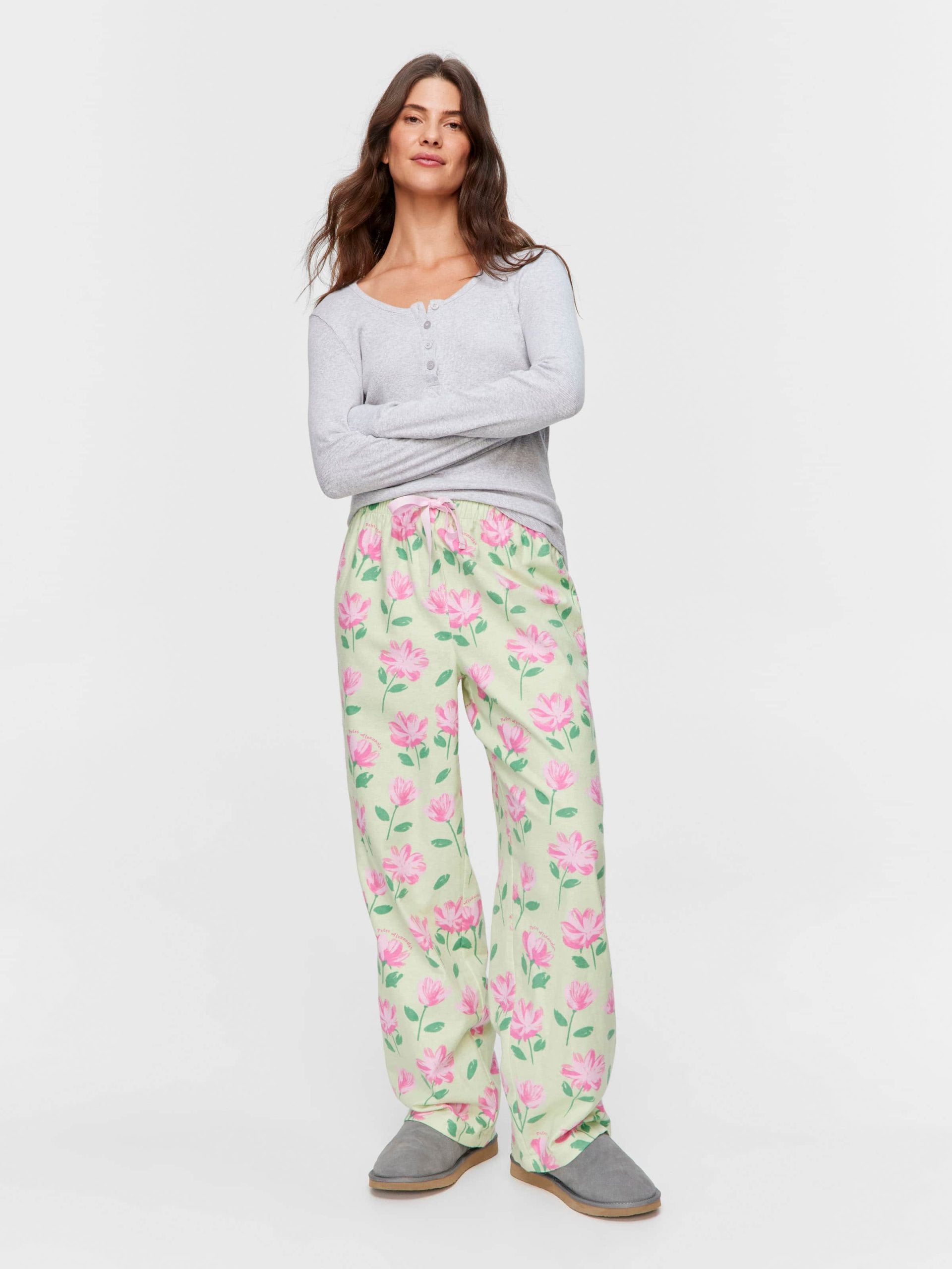 Floral Classic Flannelette Pj Pant multi image 0
