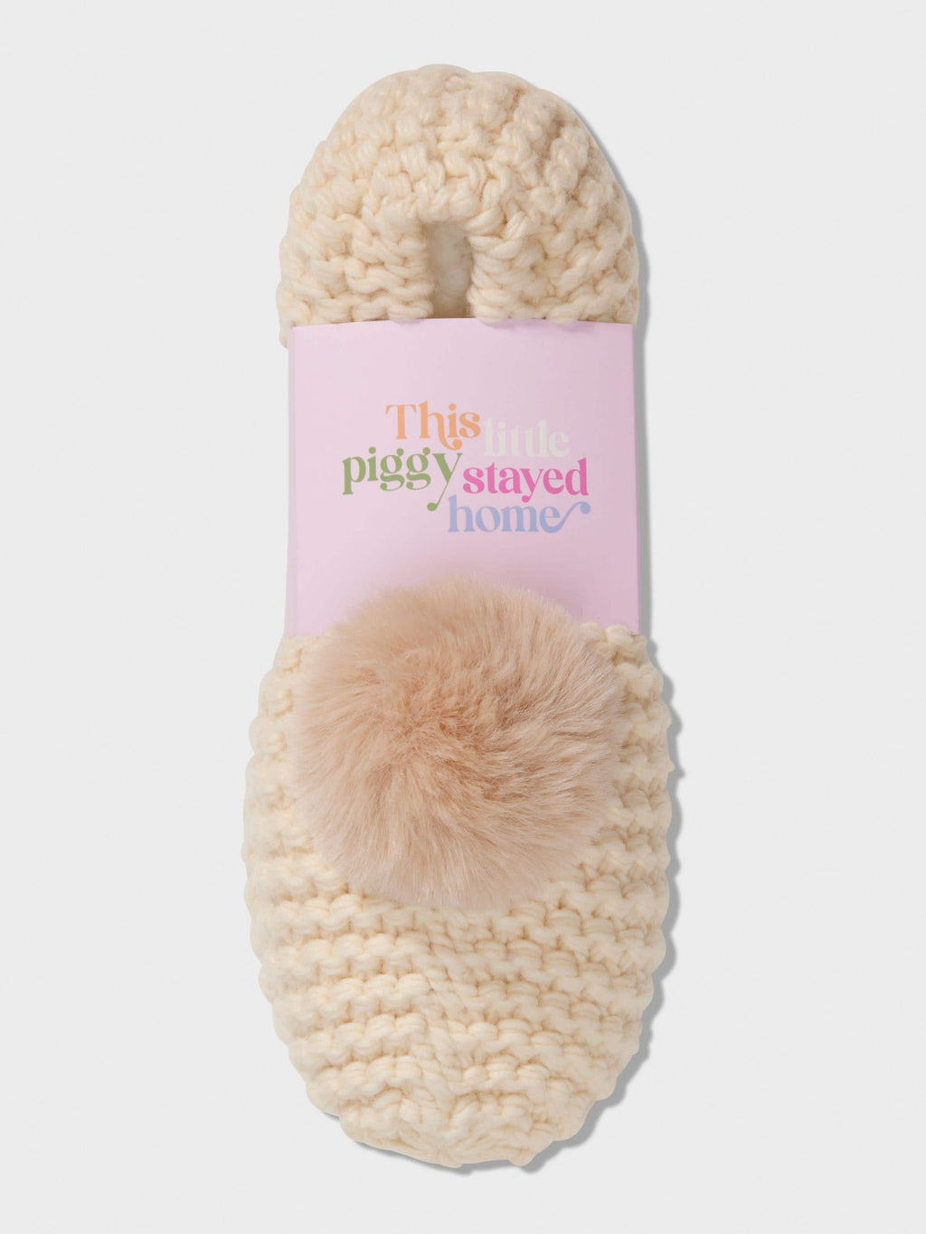 Fluffy Tail Sockette cream image 3