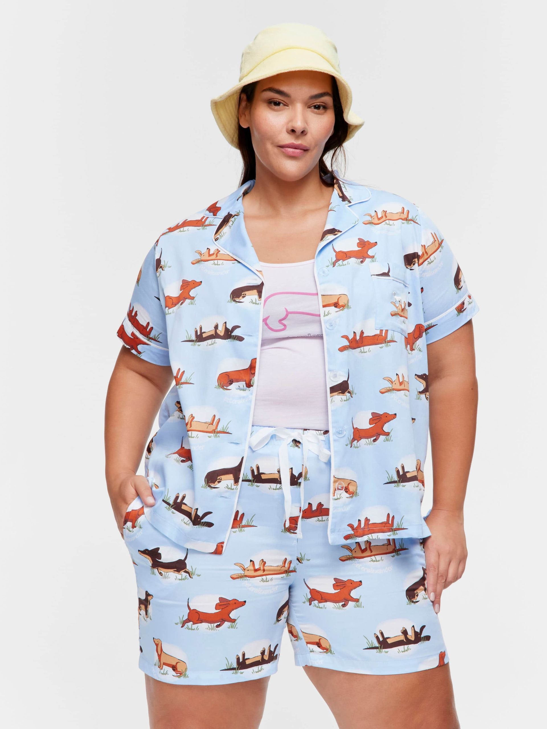 P.A. Plus Penny Spot Shortie Pj Set Multi image 2