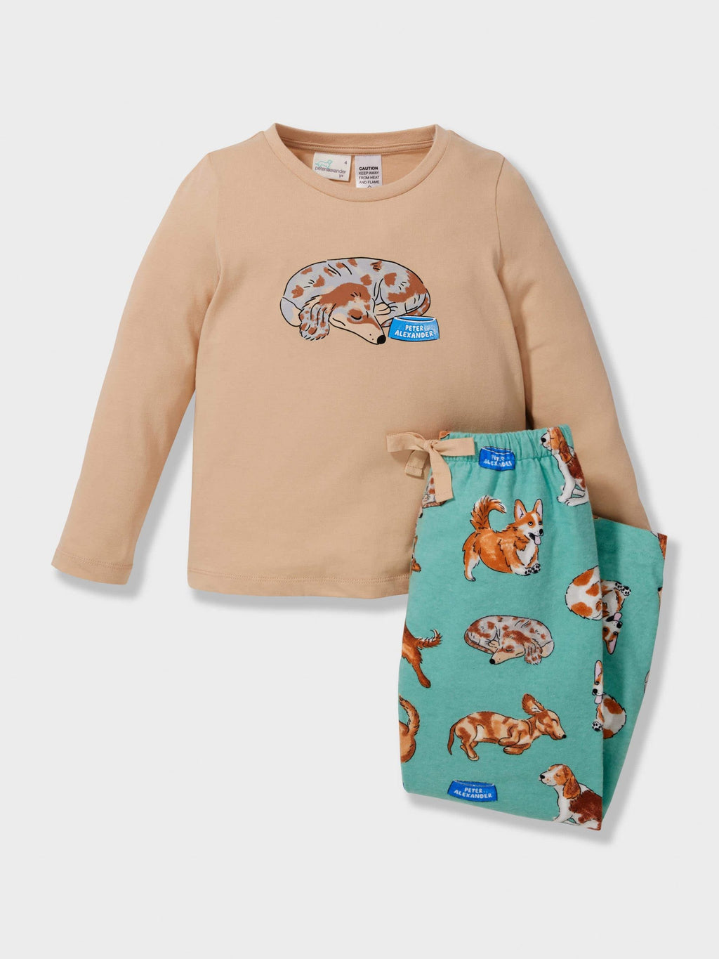 Jnr Boys Hungry Puppy Pj Set multi image 2