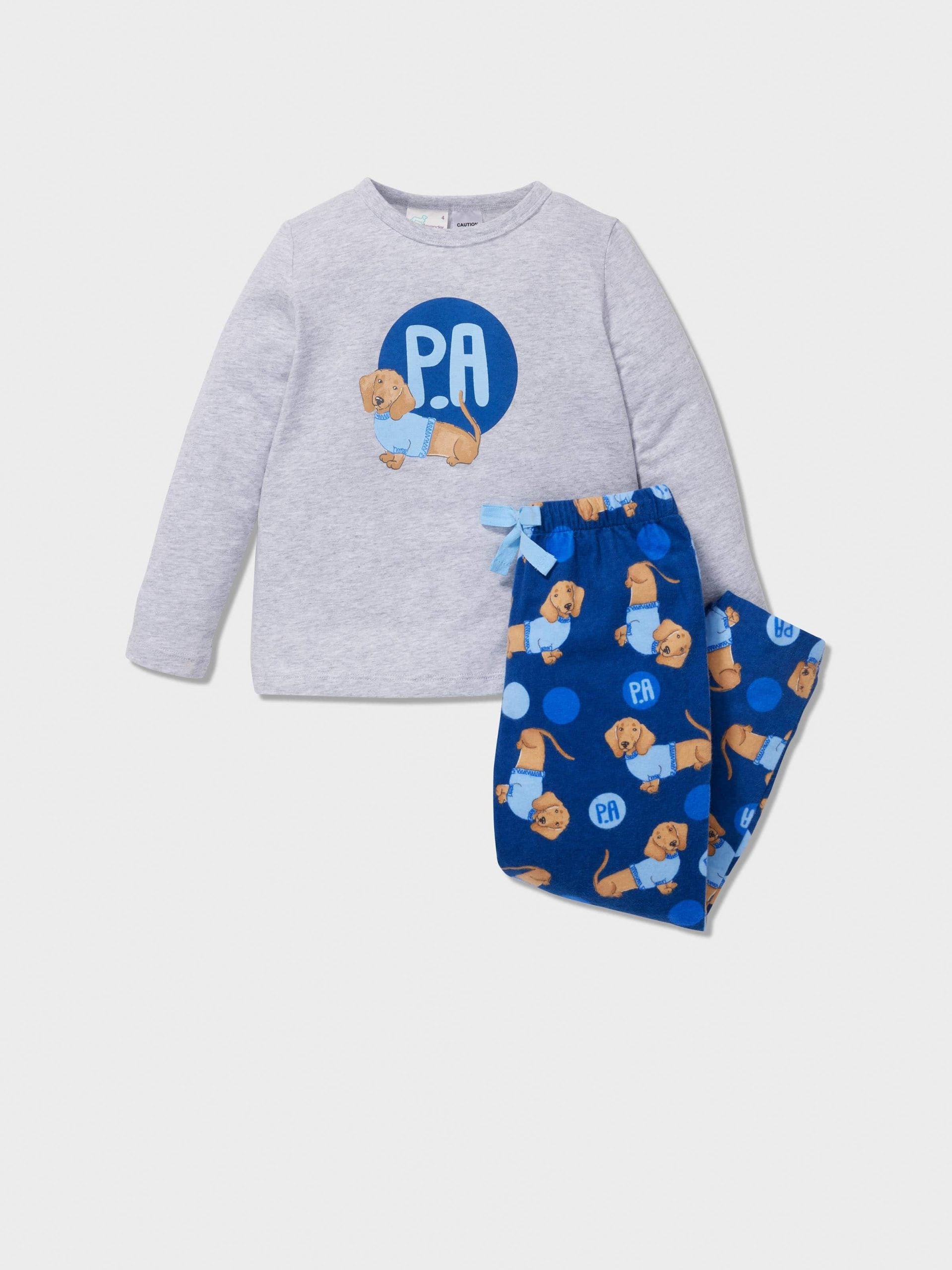 Jnr Boys Penny Spot Pj Set multi image 0