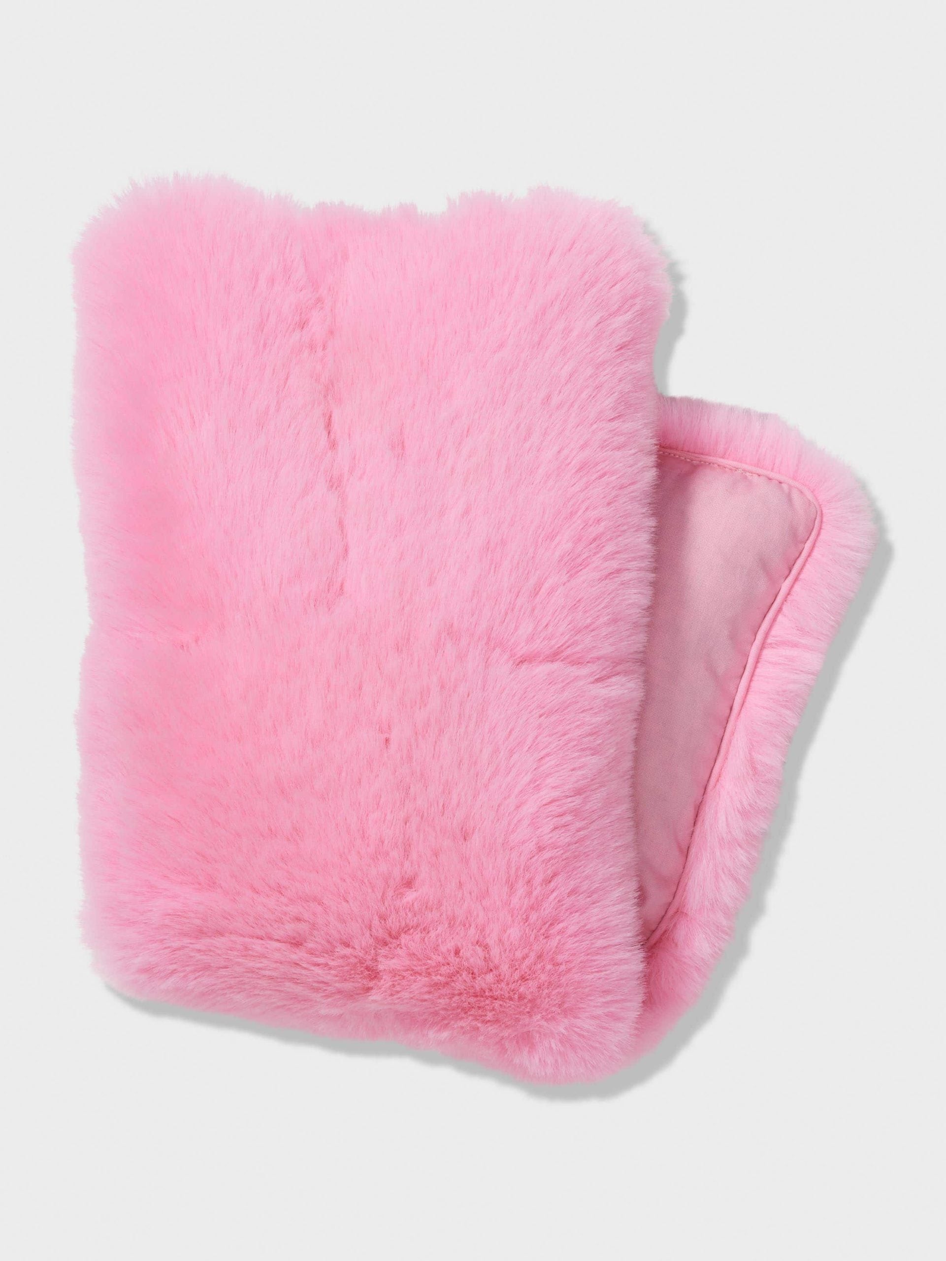 Pink Fur Heat Pillow pink image 0