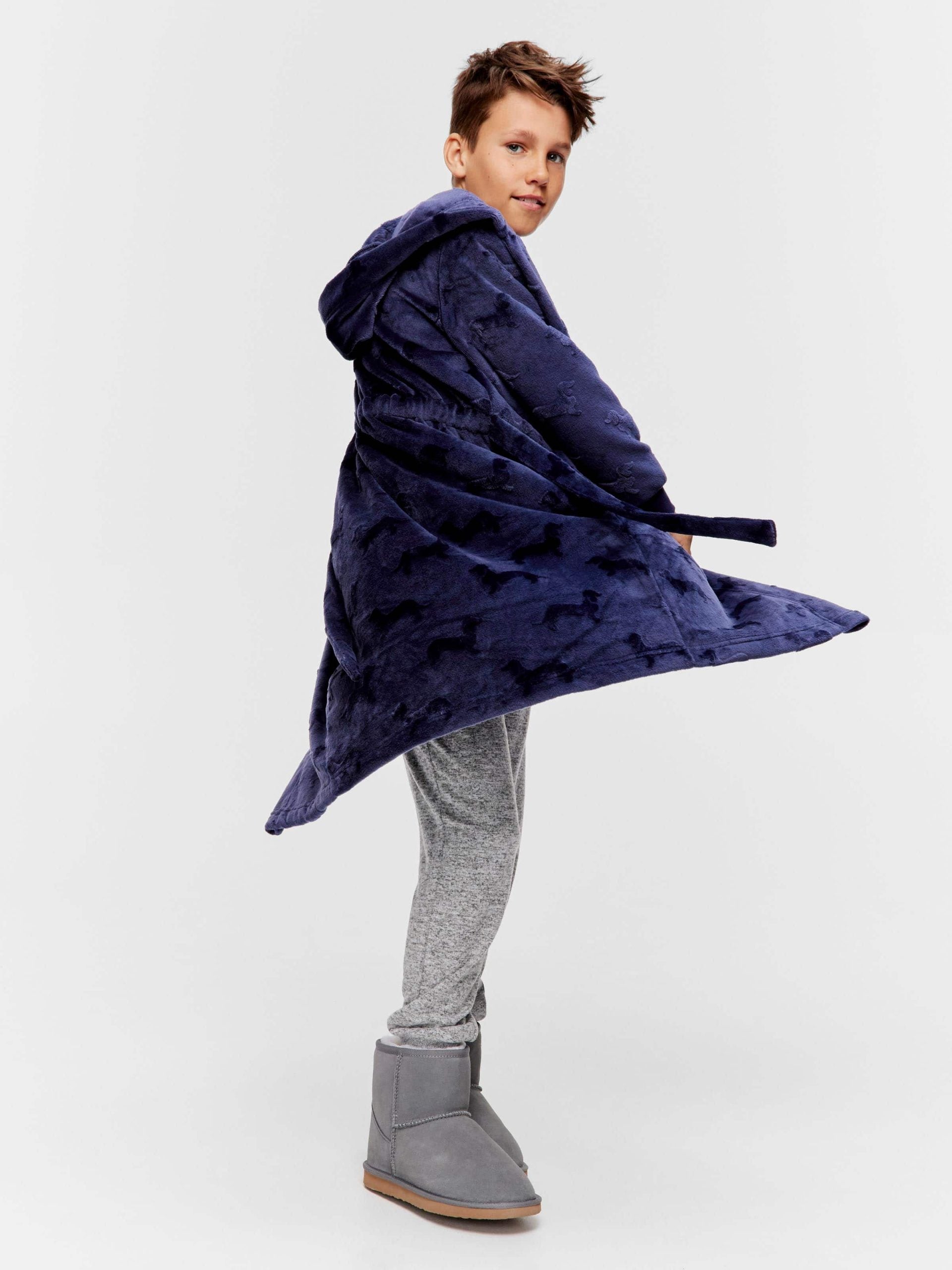 Kids Navy Penny Gown navy image 1