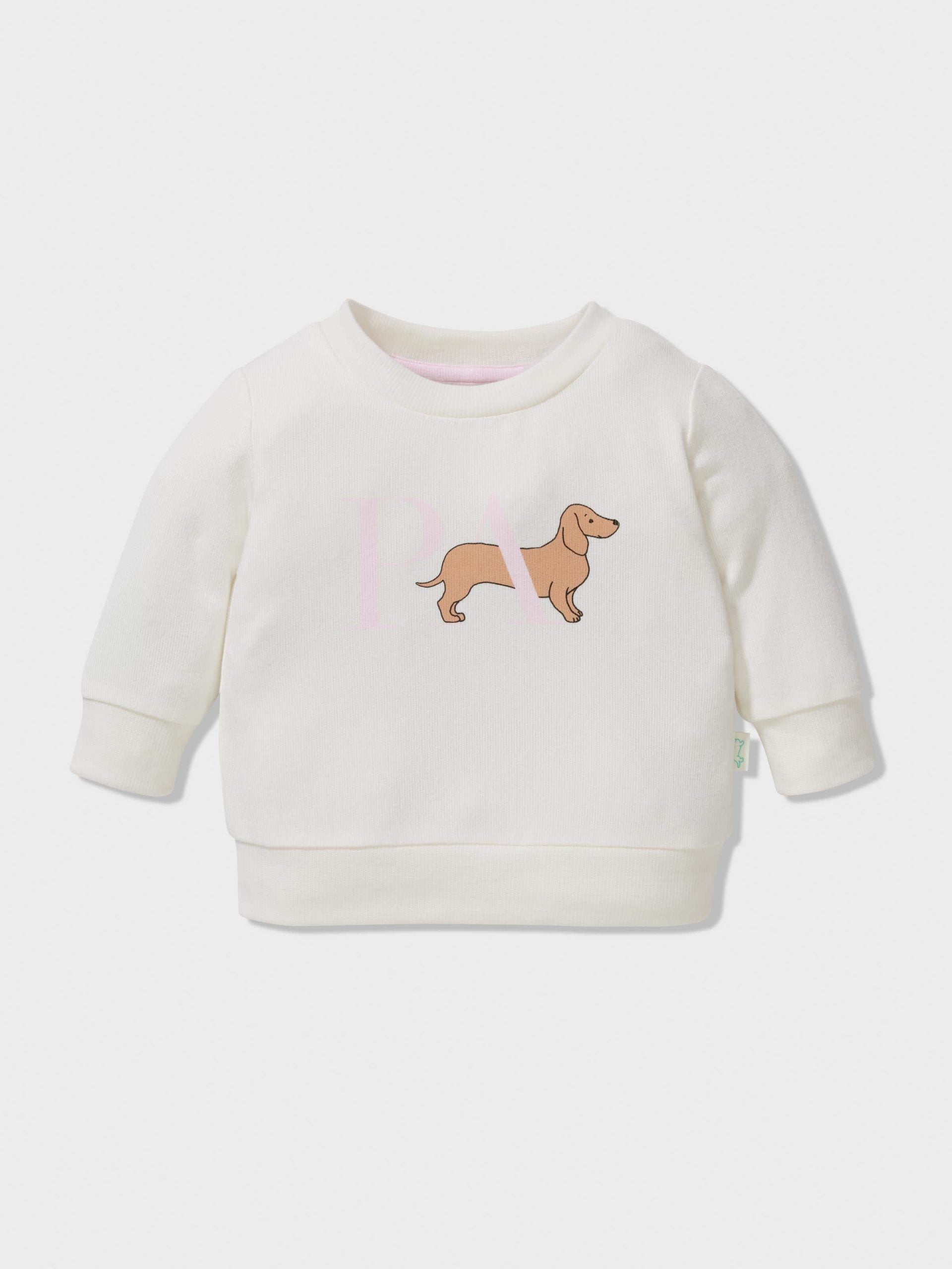 Baby Penny Plush Pj Set cream image 2