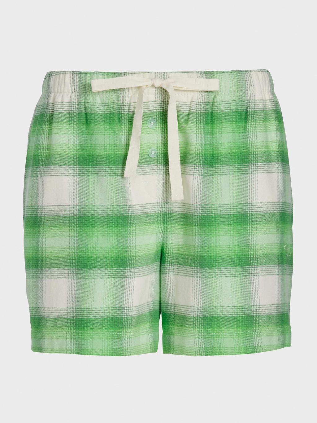 Green Check Flannelette Mid Short multi image 3