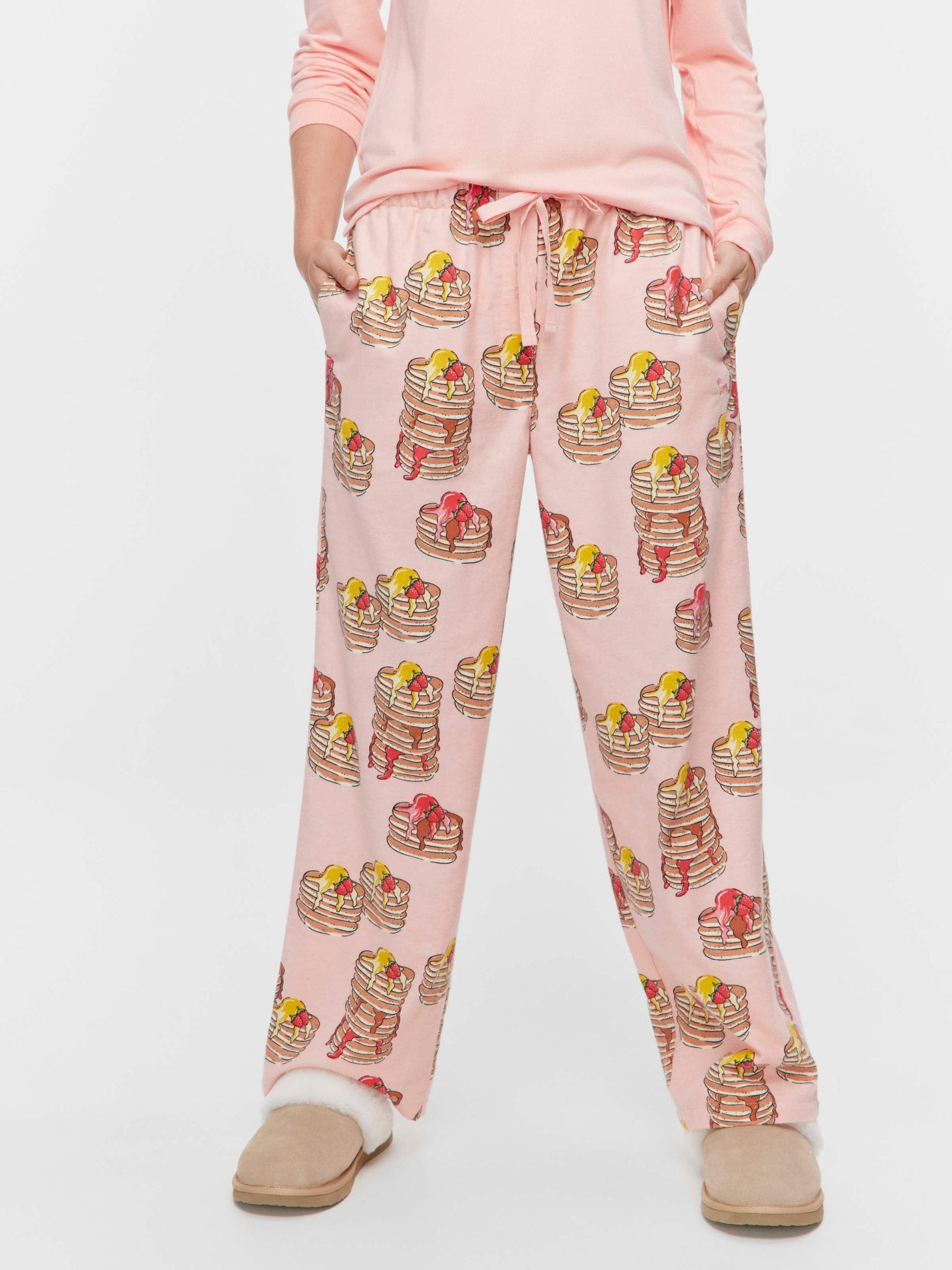 Pancake Stack Flannelette Pj Pant multi image 2