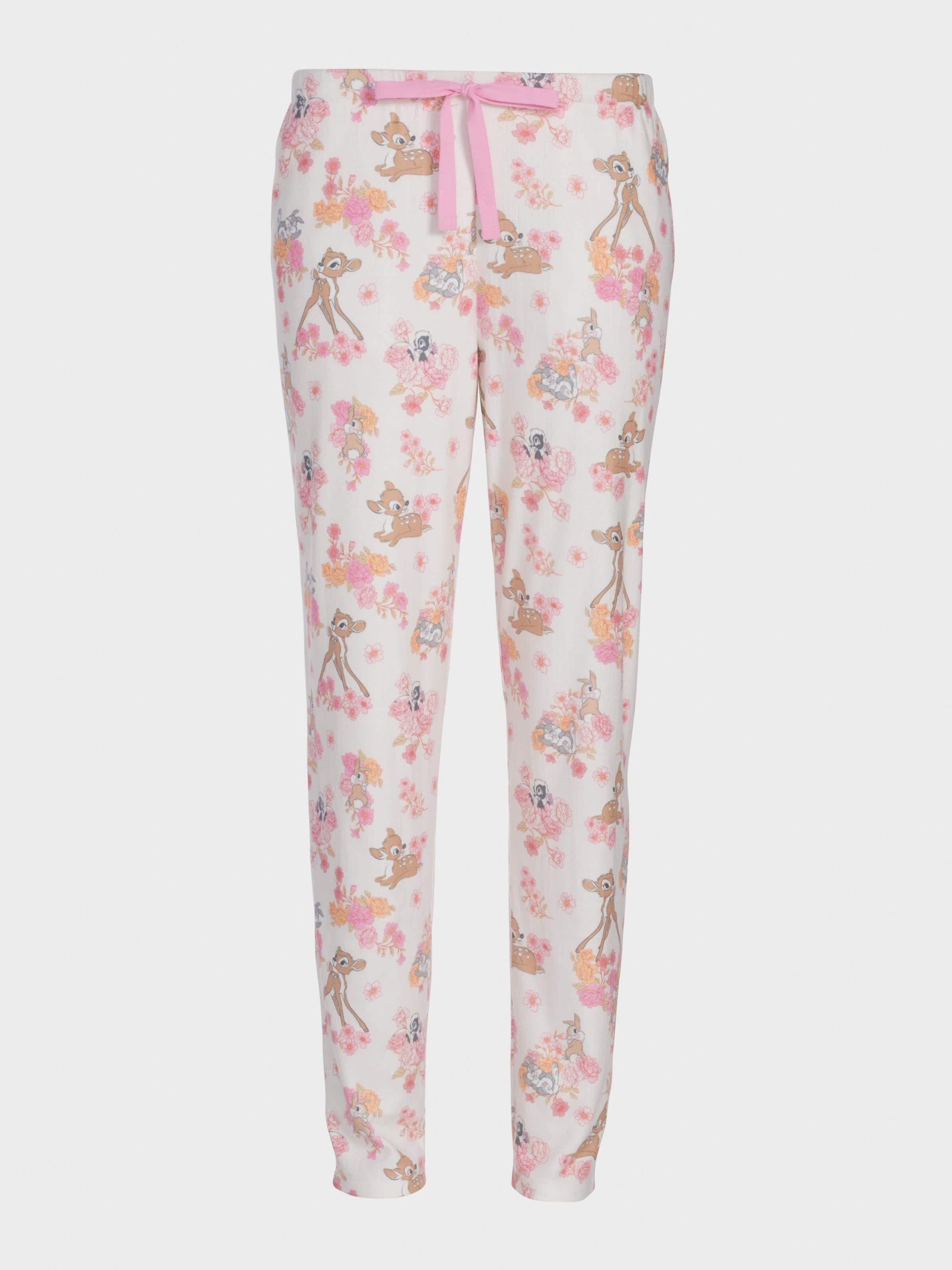 Bambi Tapered Leg Pointelle Pj Pant multi image 3