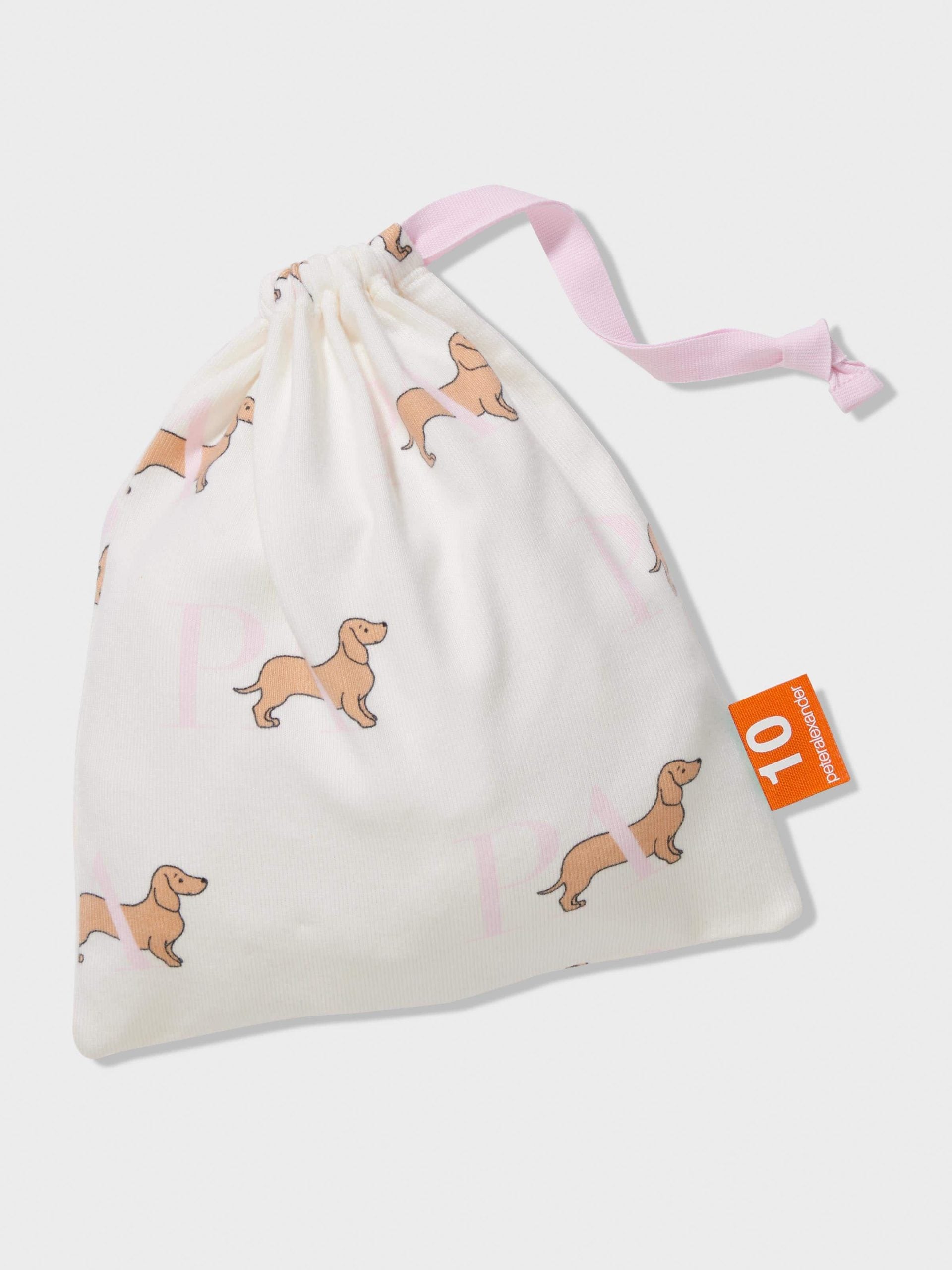 Girls Penny Plush Pj Set cream image 3