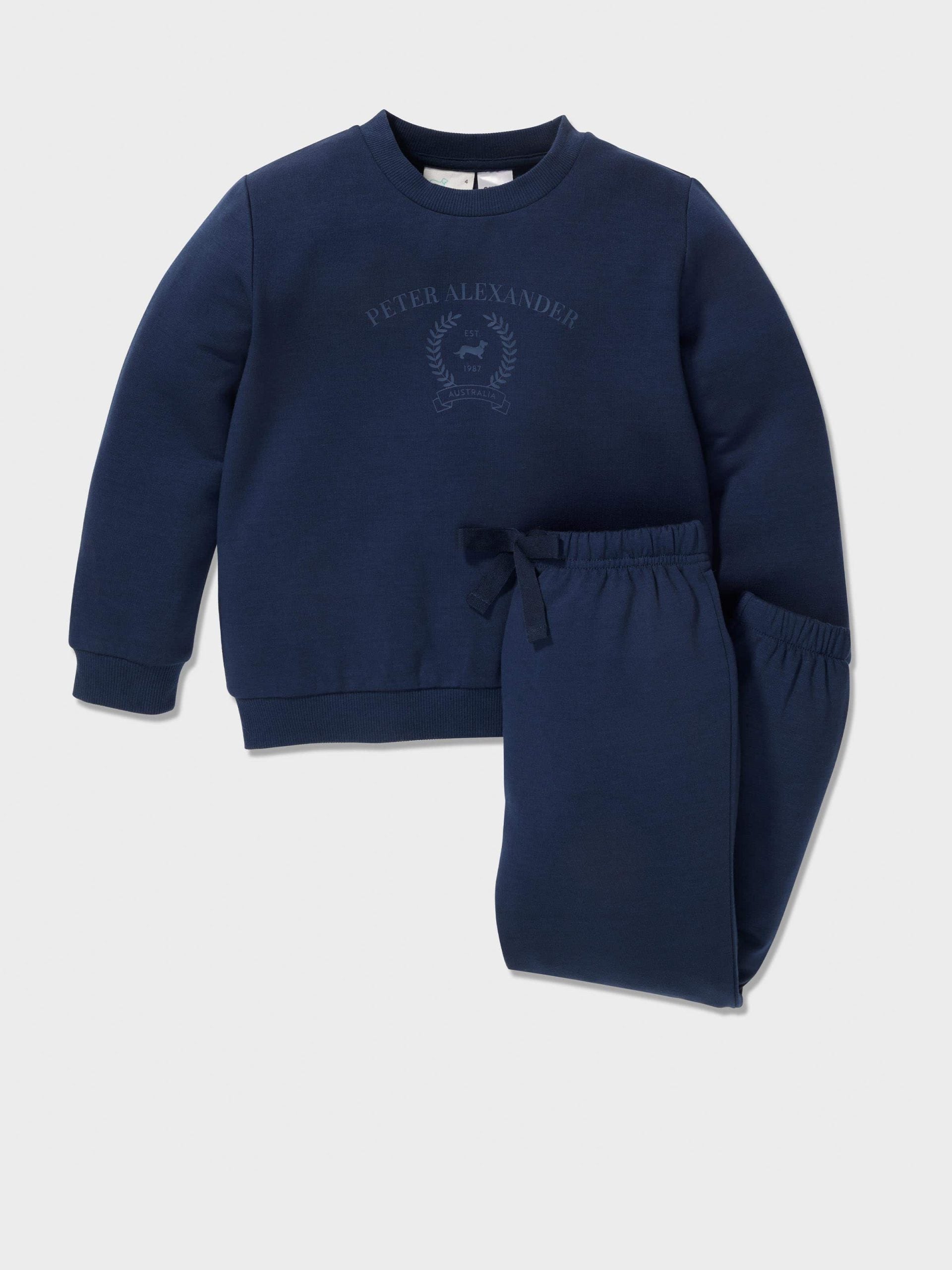 Jnr Boys P.A. Heritage Pj Set navy image 0