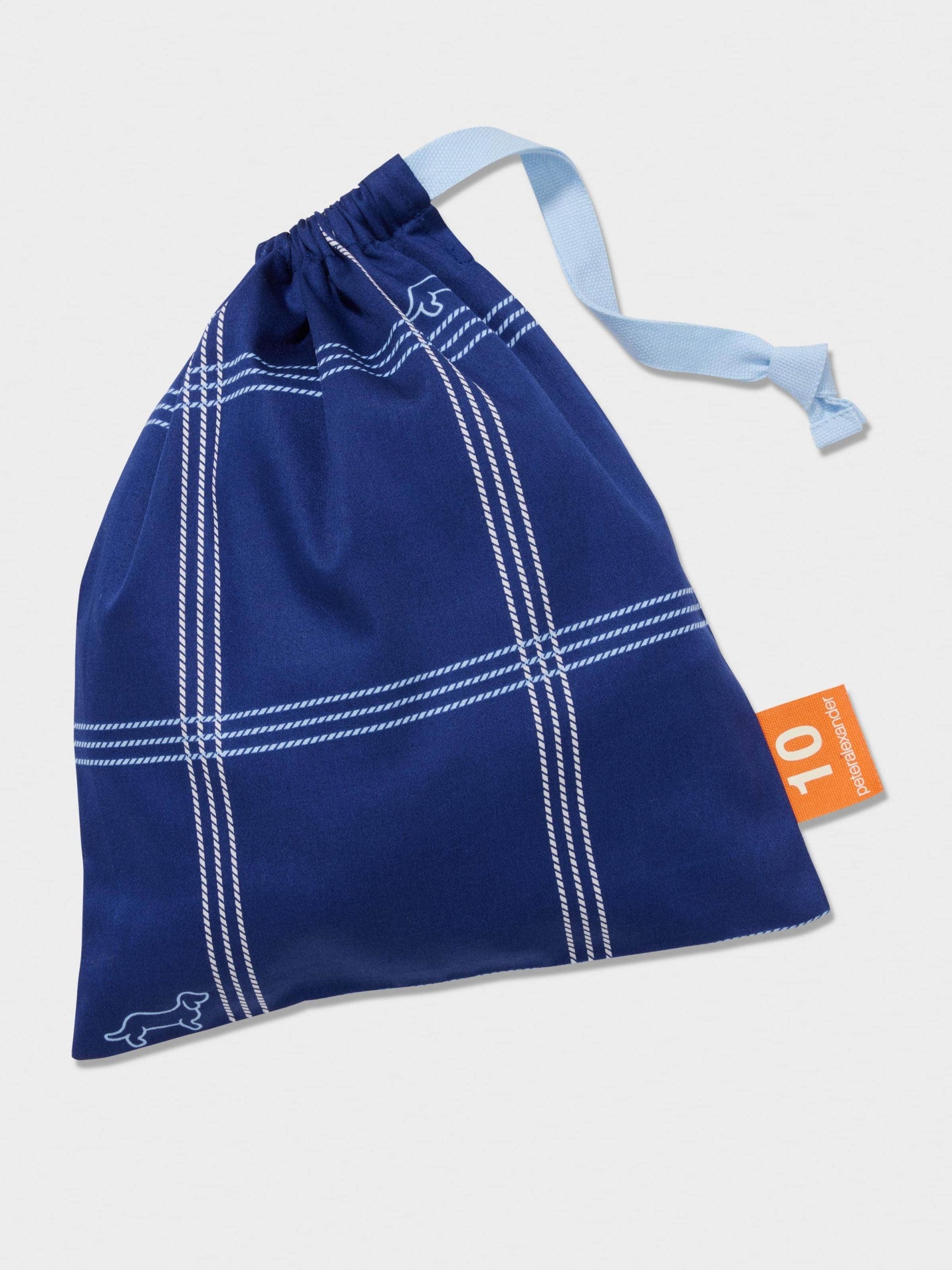 Boys Windowpane Check Short Pj Set multi image 3