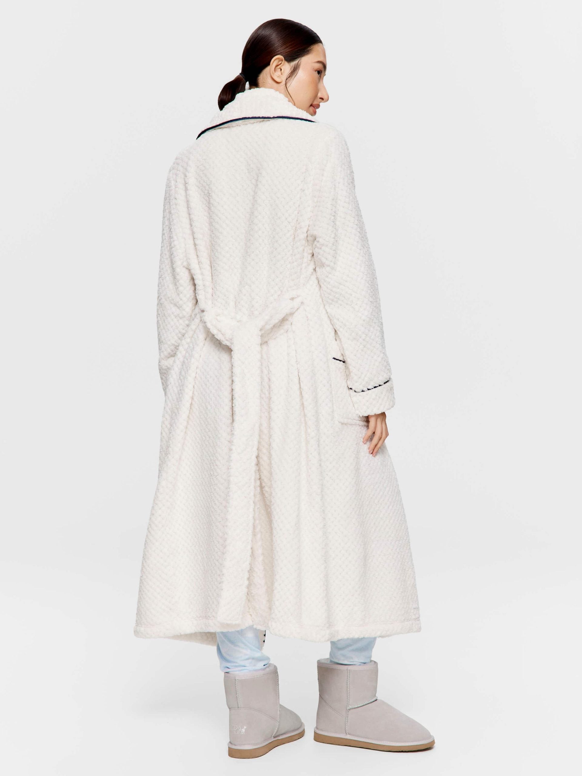 P.A. Hotel Edition Jacquard Gown white image 2