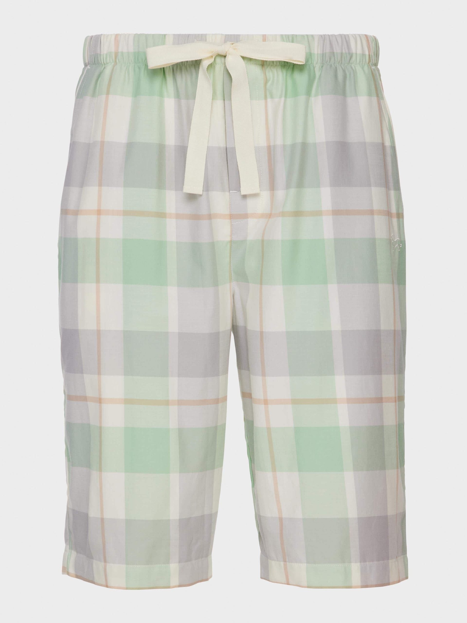 Mint Check Sleep Short multi image 3