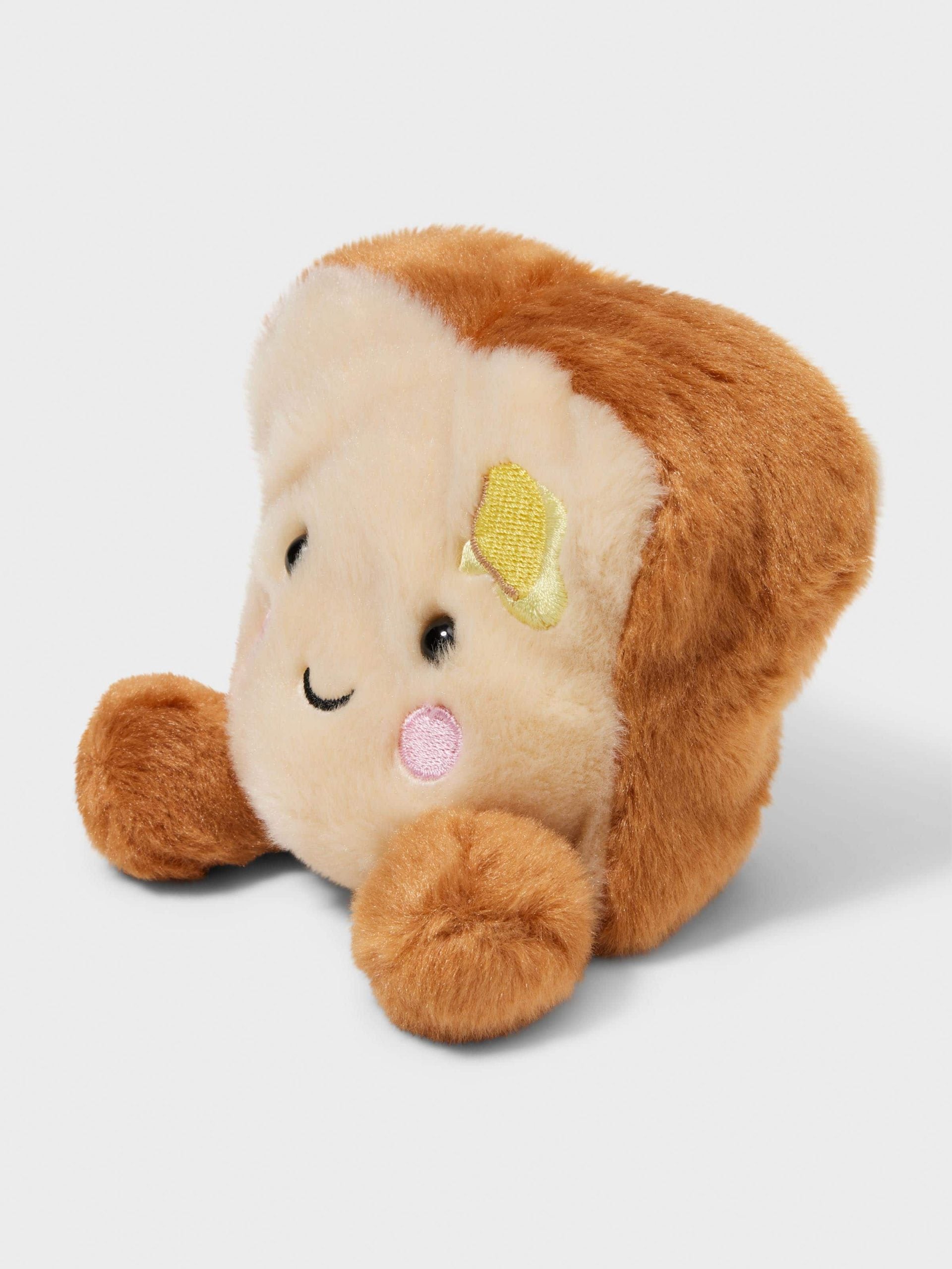 Palm Pal Plush Toy Toast yellow image 1