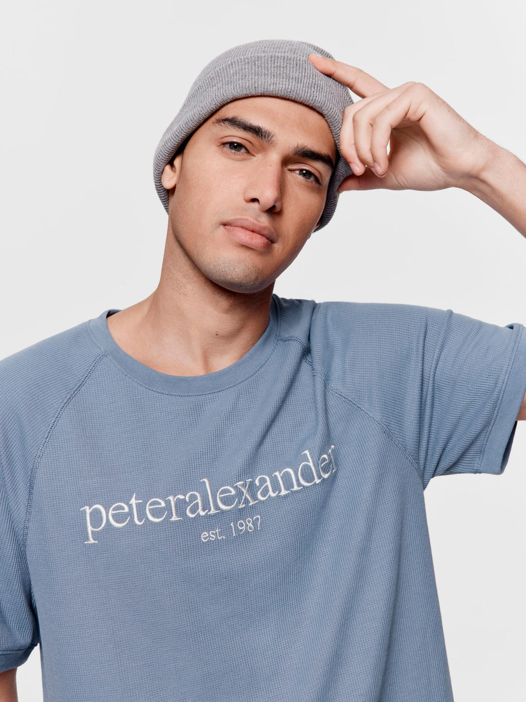 P.A Raglan Tee blue image 1