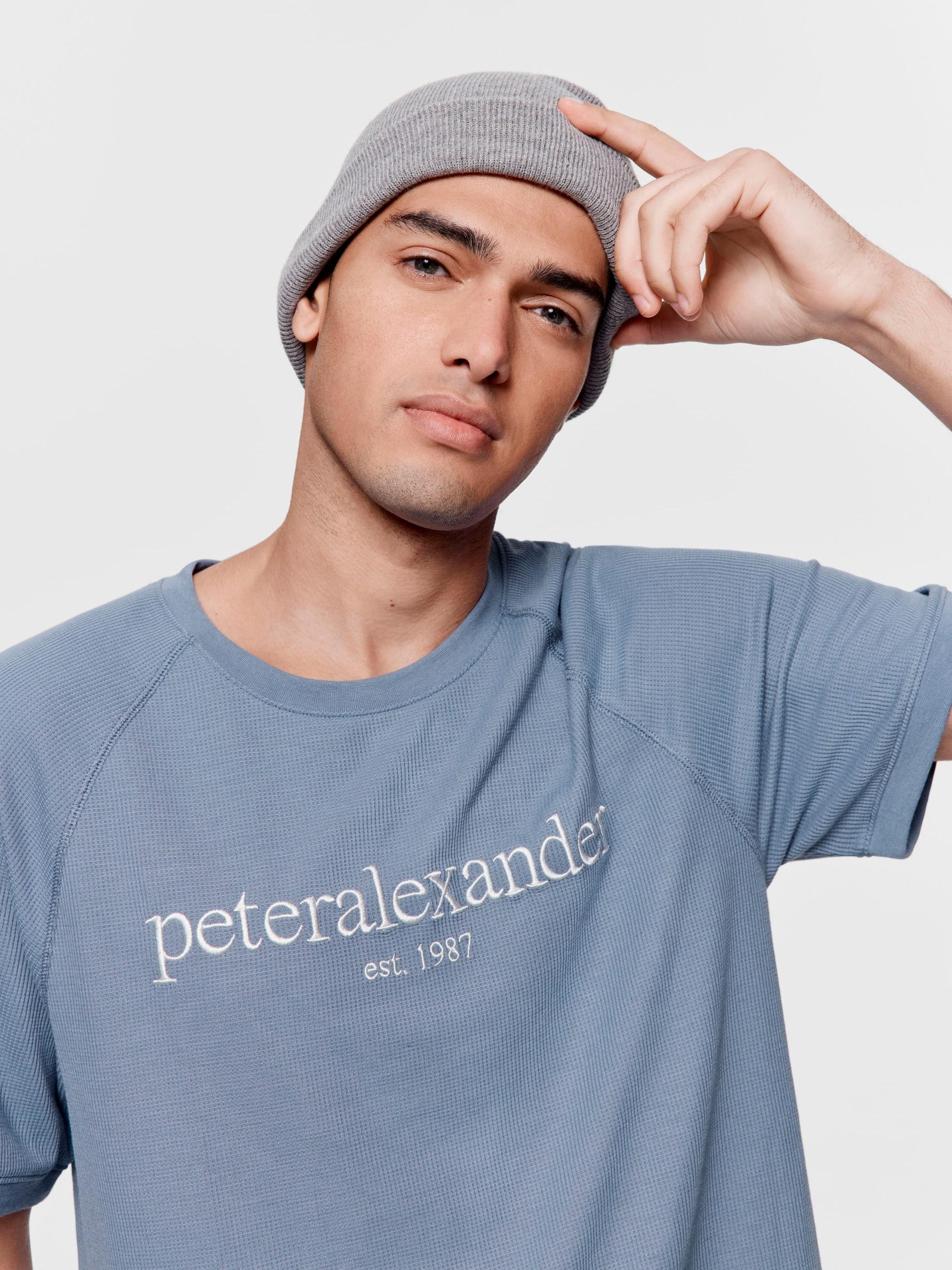 P.A Raglan Tee blue image 1