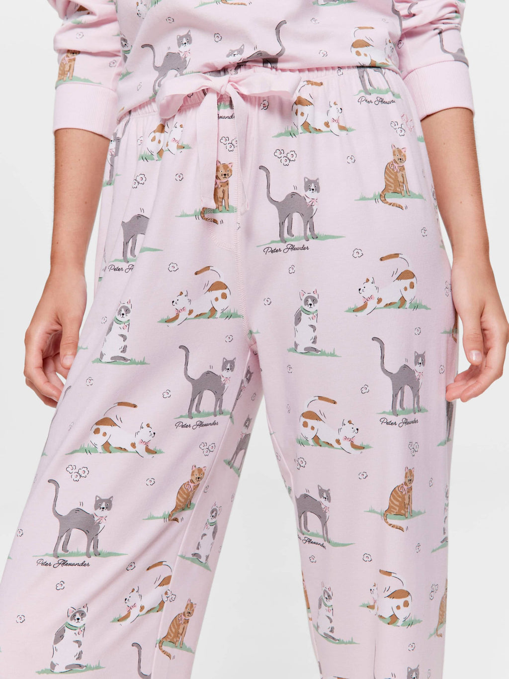 Cats Straight Leg Pj Pant multi image 1
