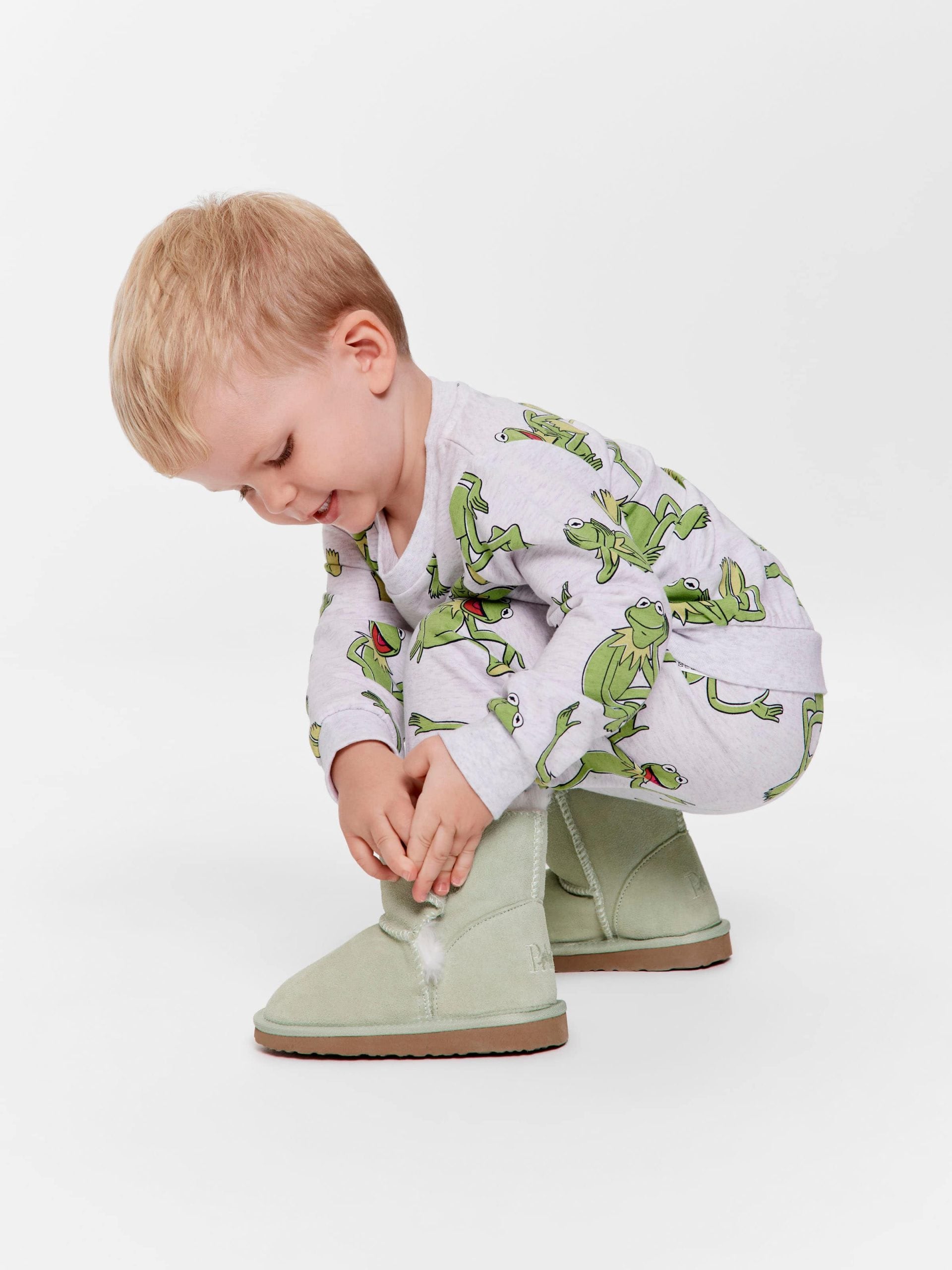 Baby Kermit Long Pj Set multi image 0