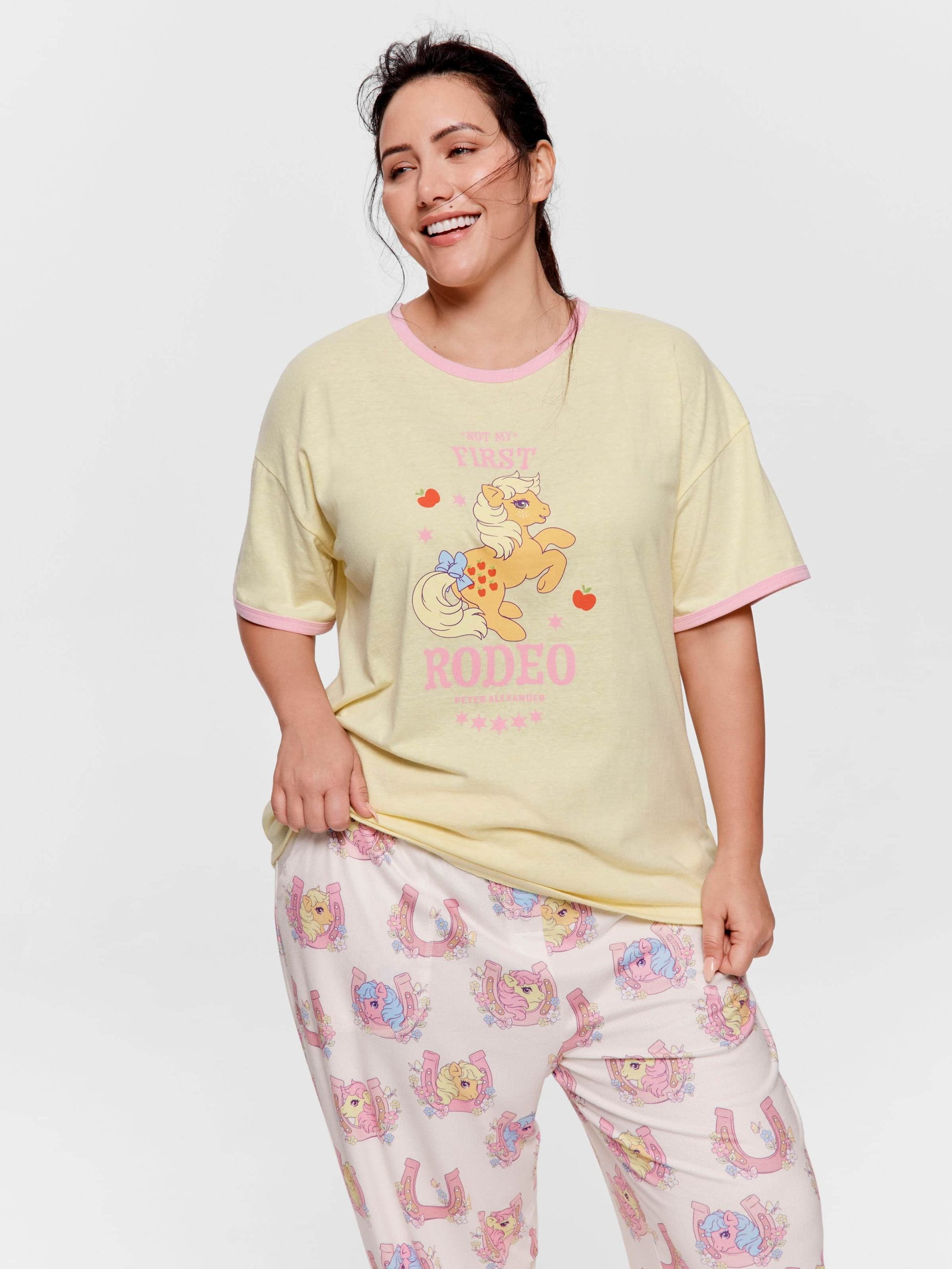 P.A. Plus My Little Pony Rodeo Oversized Tee Yellow image 0
