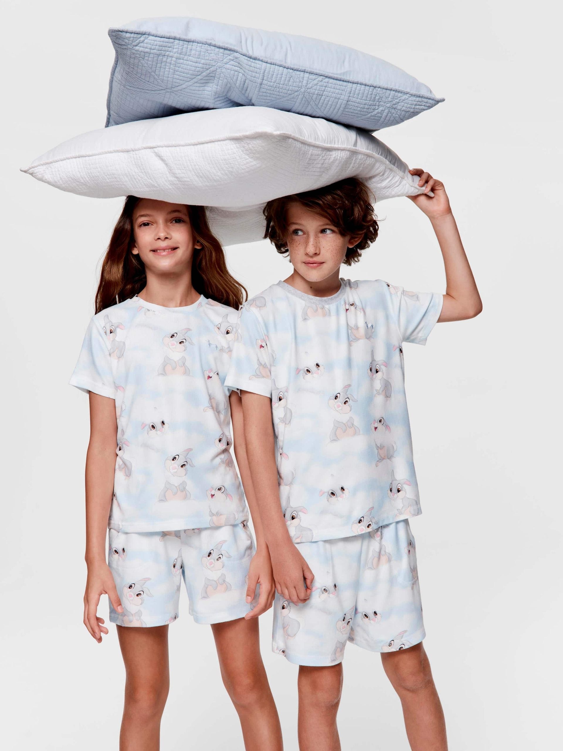 Kids Thumper Clouds Shortie Pj Set multi image 0