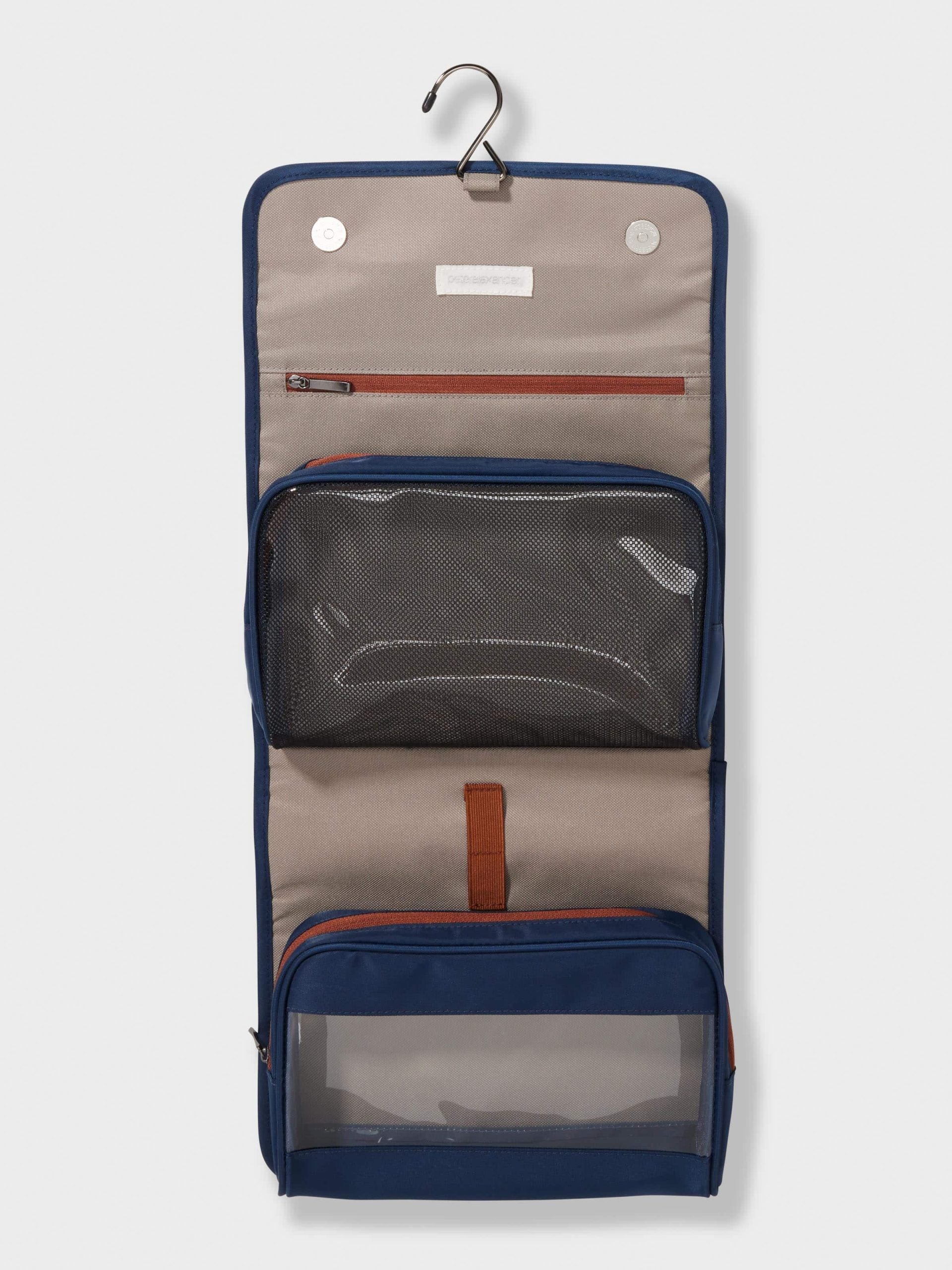 Mens Wash Bag navy image 2