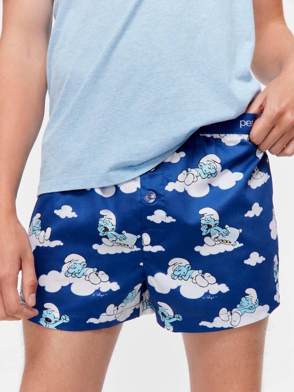 Sleepy Smurf Boxer Short multi image 1