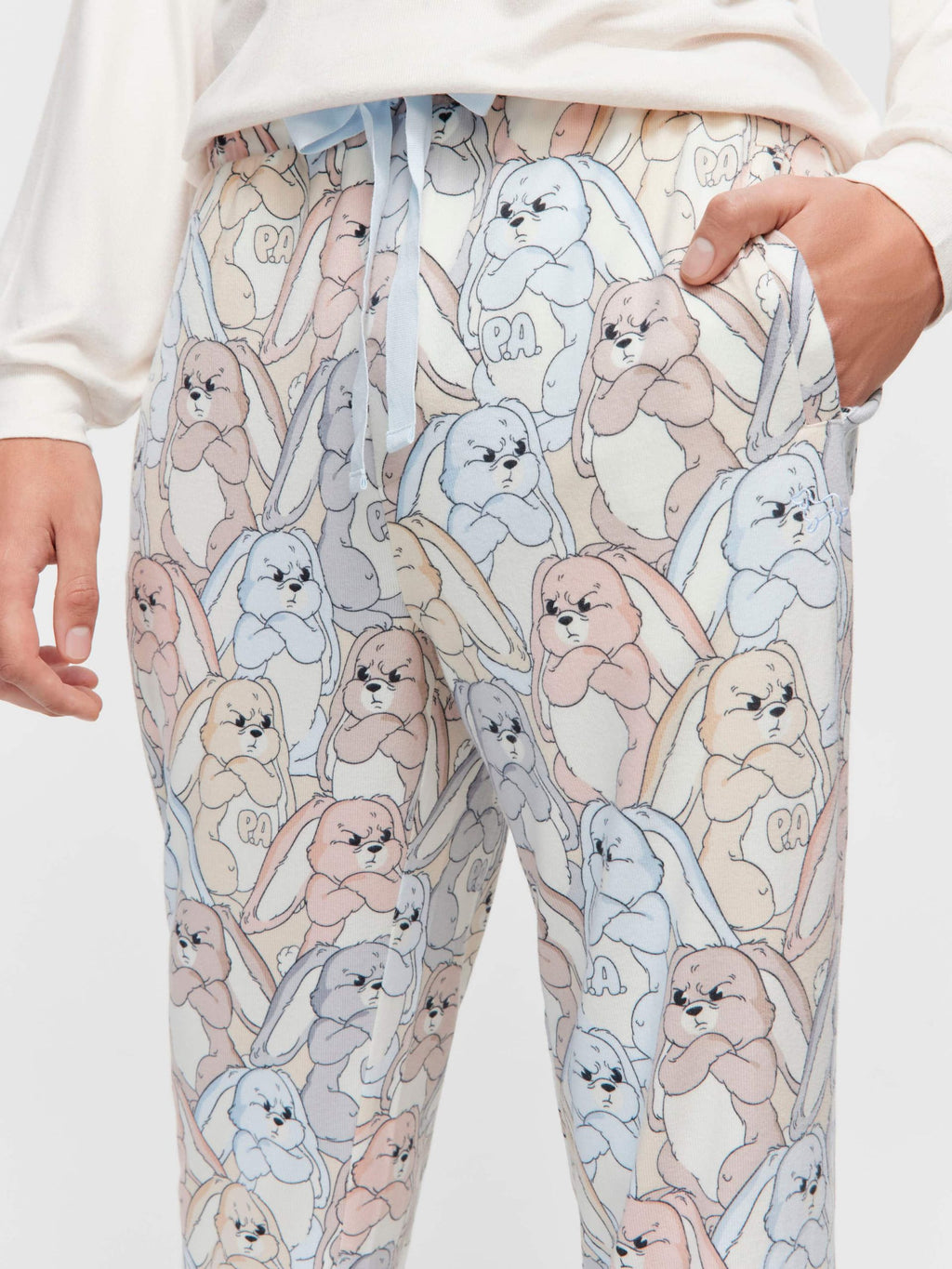 Grumpy Bunny Jogger Pj Pant multi image 2