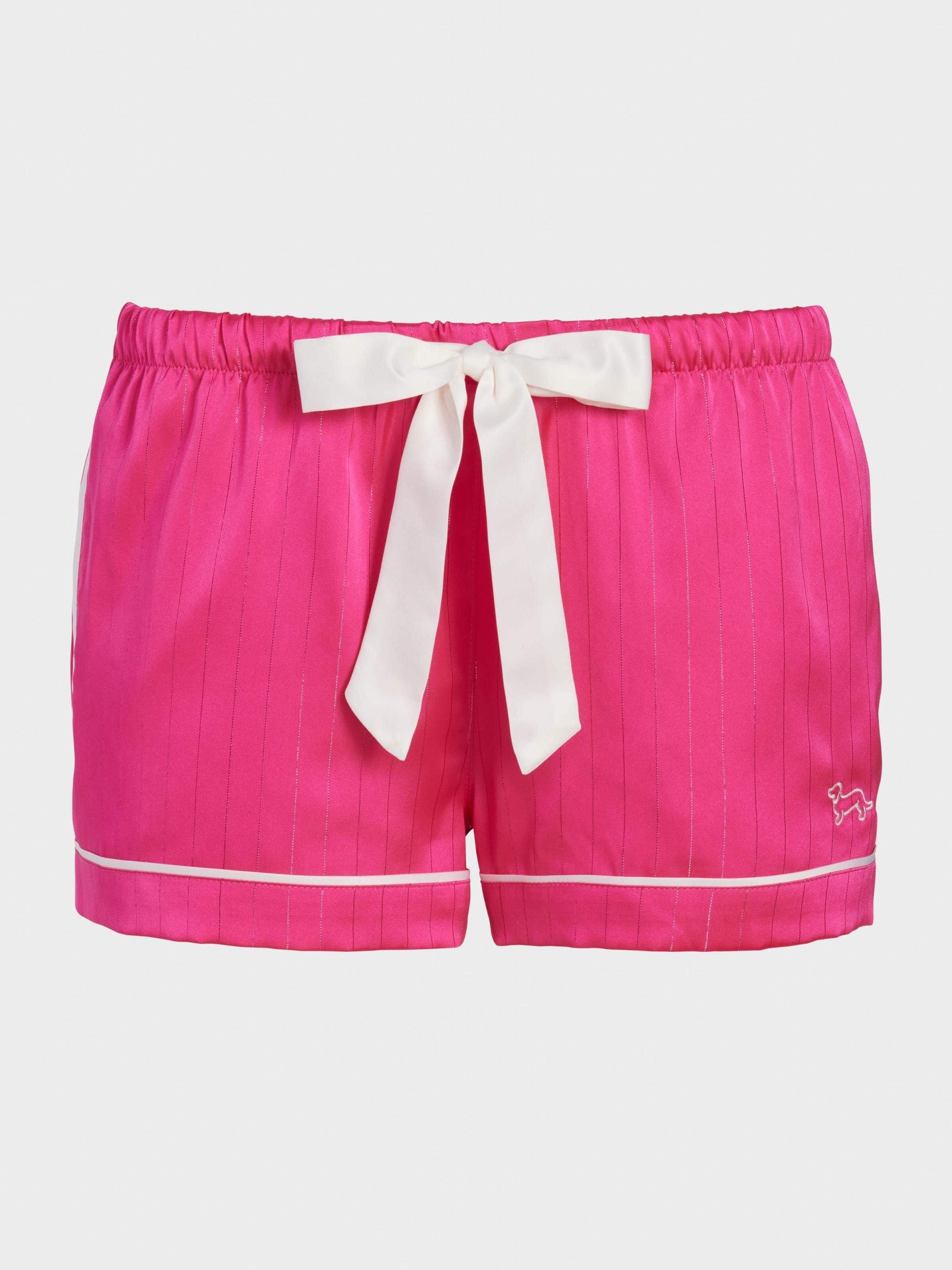 Pink Lurex Stripe Mini Short pink image 3
