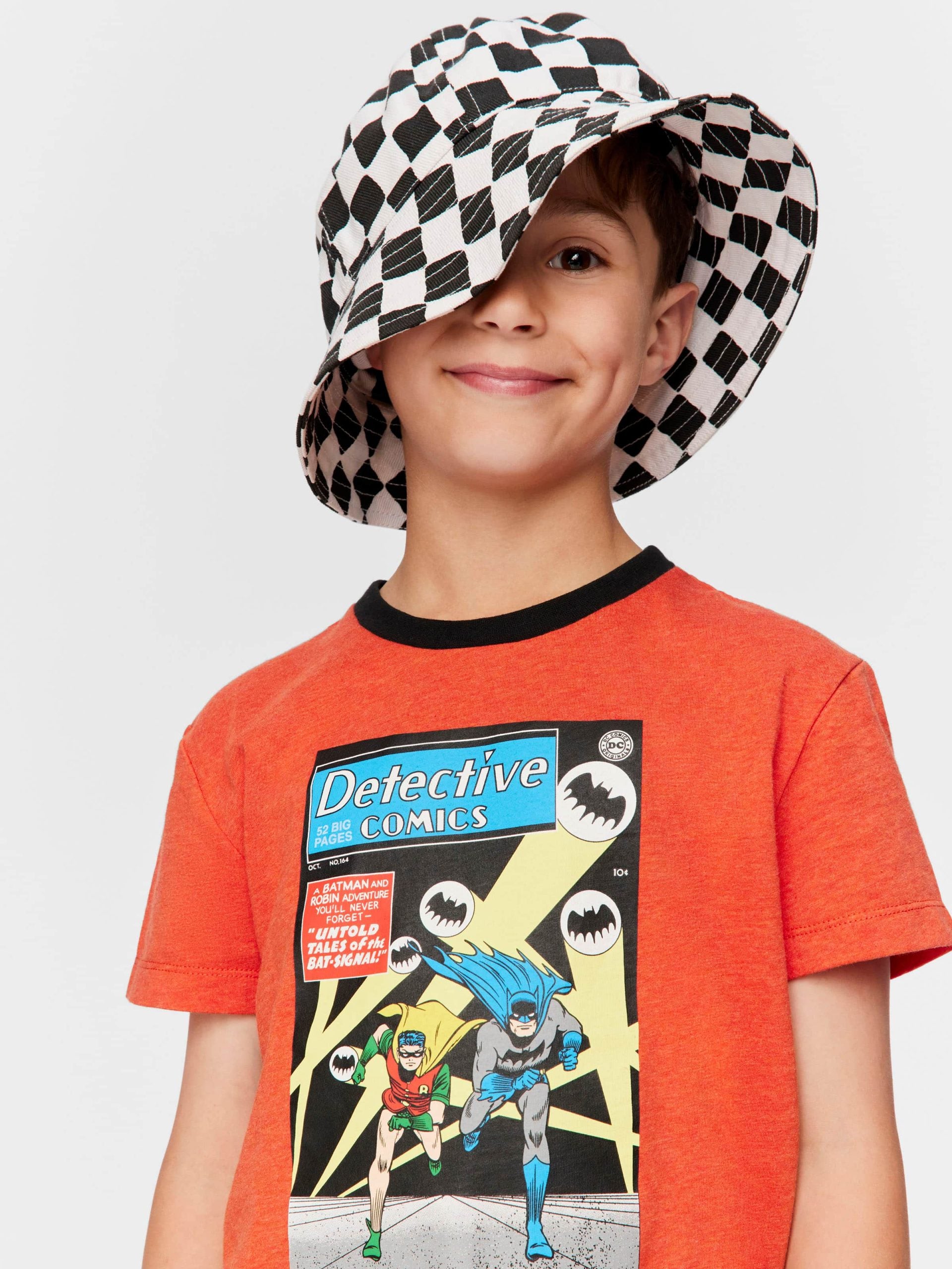 Jnr Boys Batman Comic Pj Set multi image 1