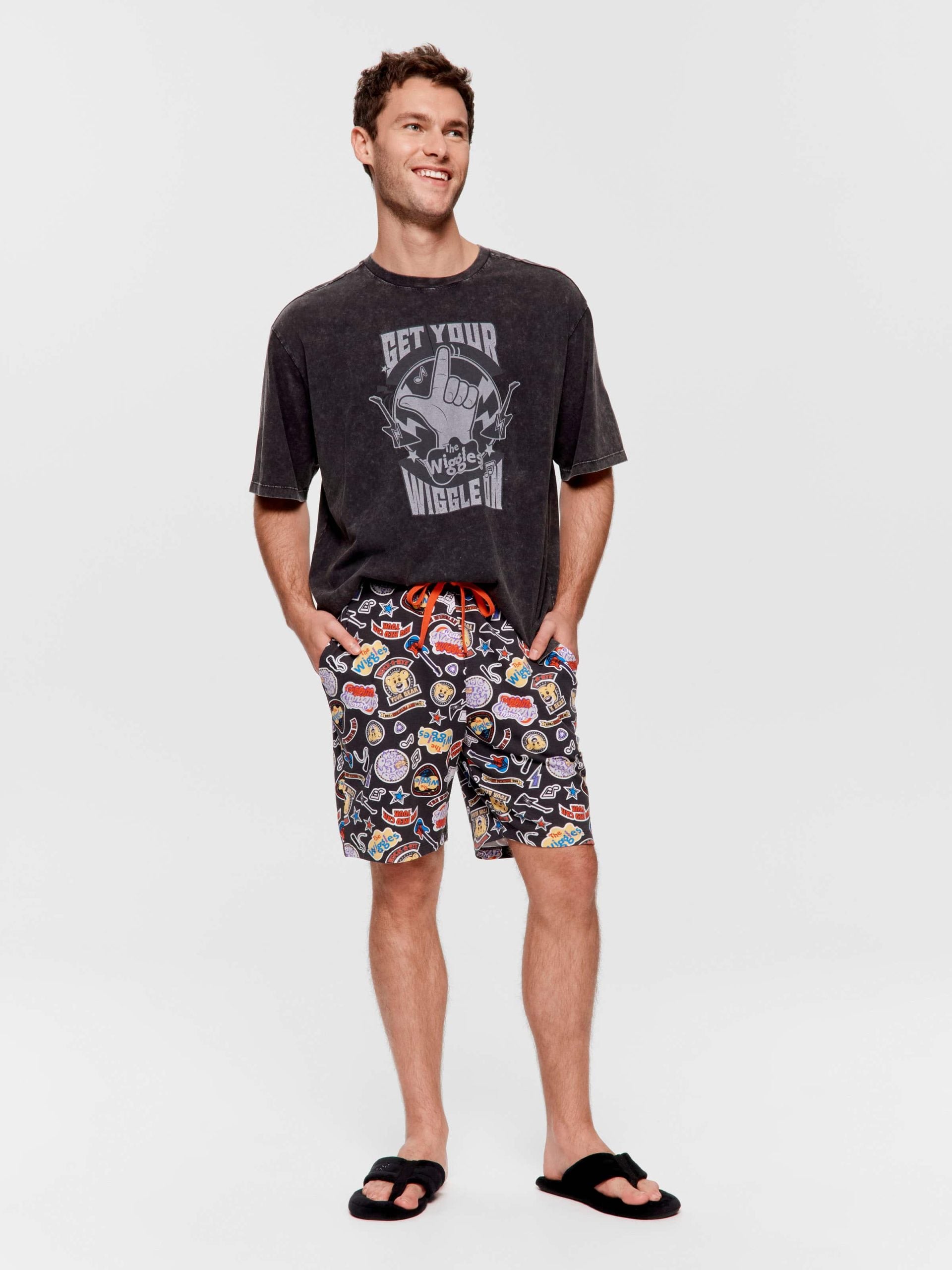 The Wiggles Icon Knit Mid Short Multi image 0
