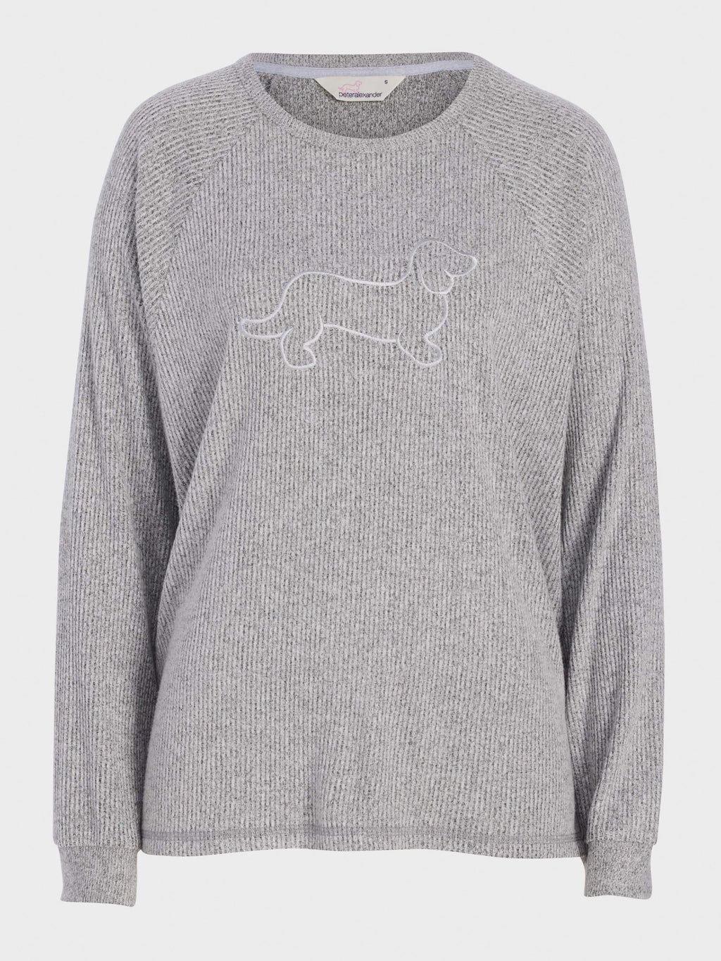 Brushed Rib Sweater greymarle image 3