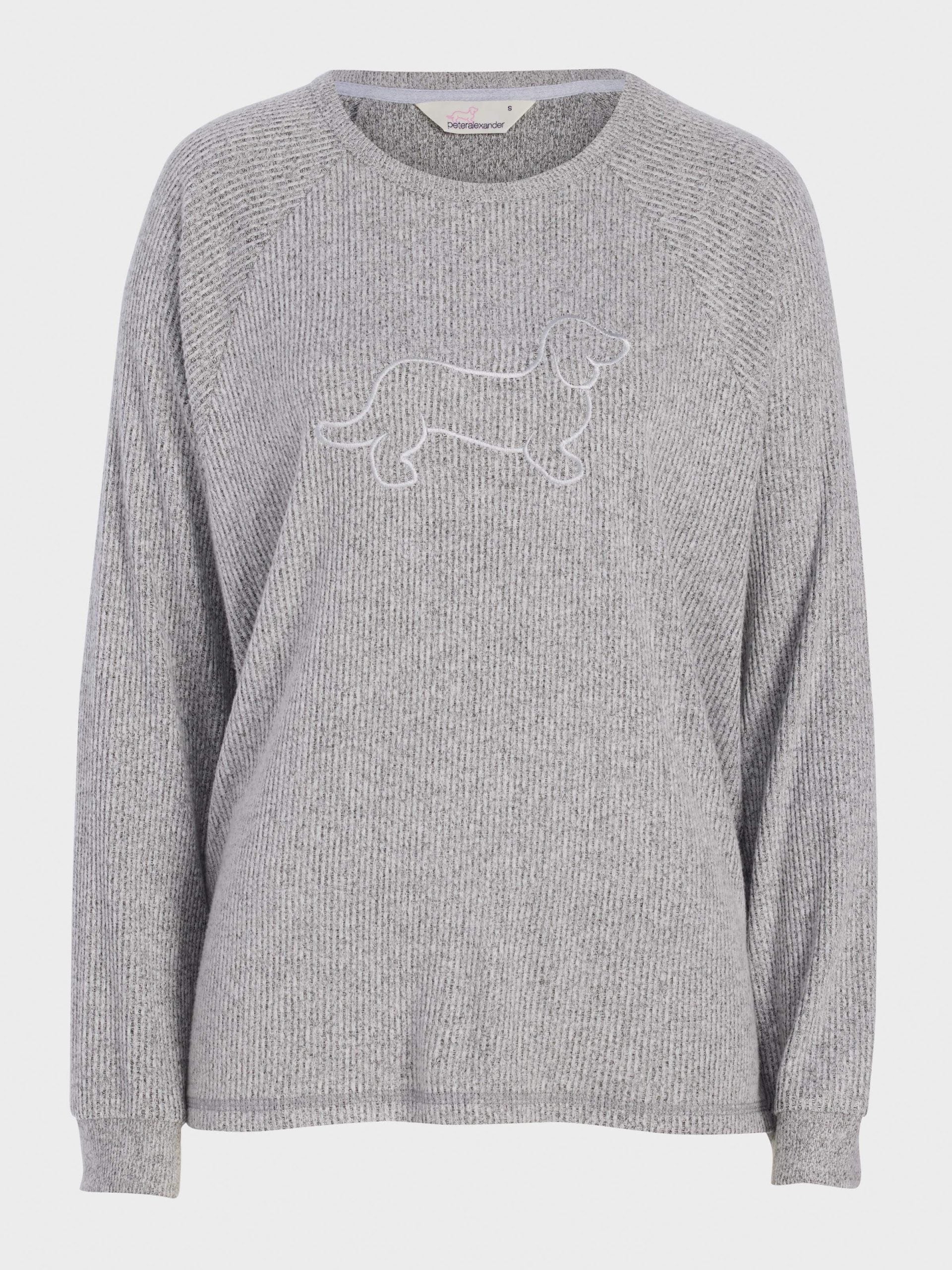 Brushed Rib Sweater greymarle image 3