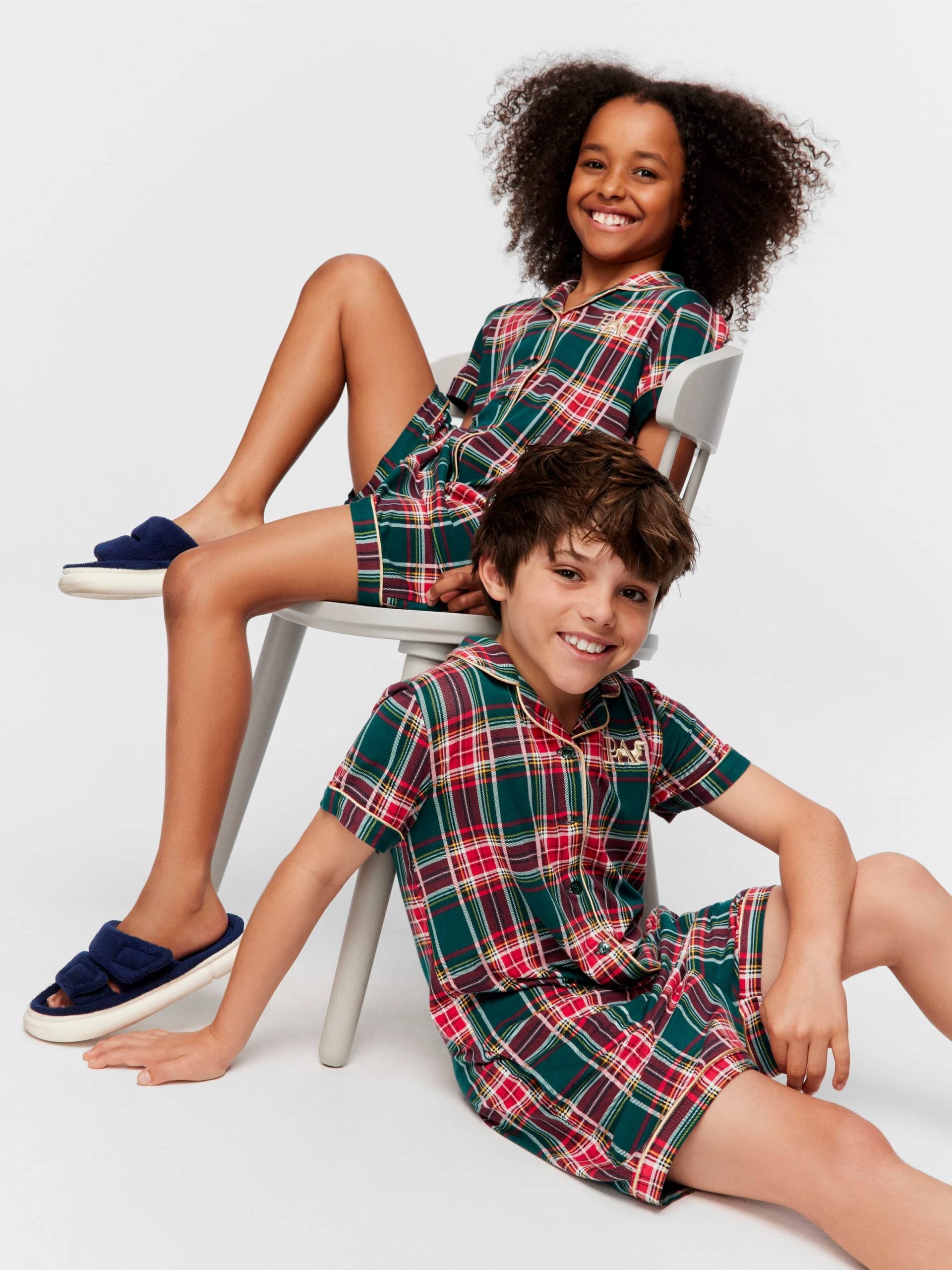 Kids Tartan Onesie multi image 0