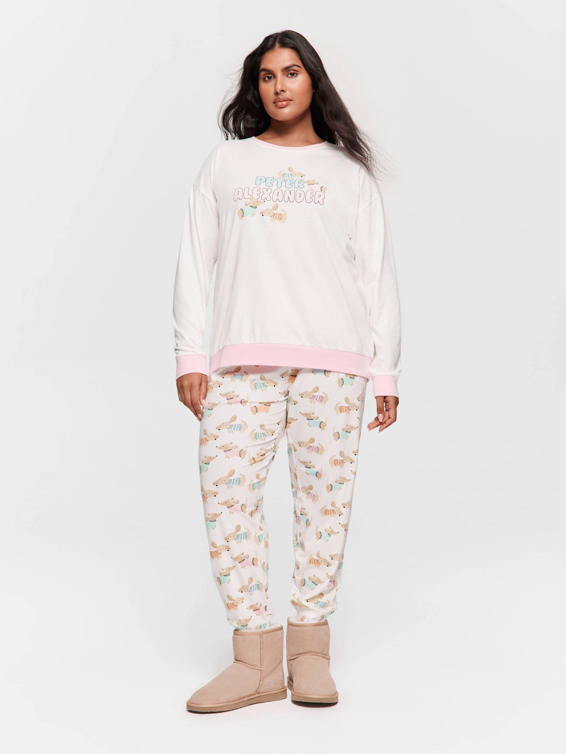 P.A. Plus Colourful Dog Logo Sweater Multi image 2