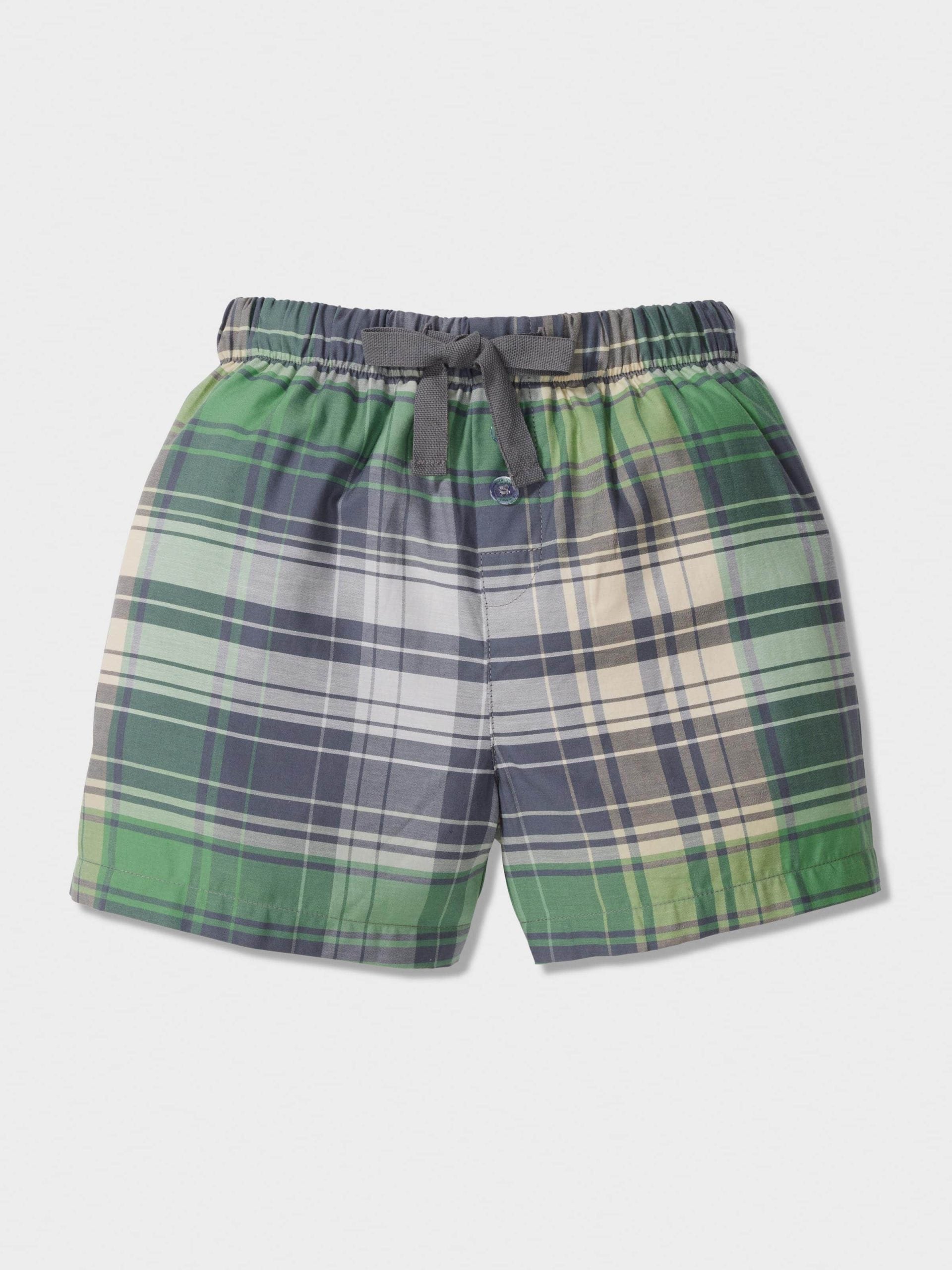 Boys Cowboy Check Short Pj Set Multi image 1