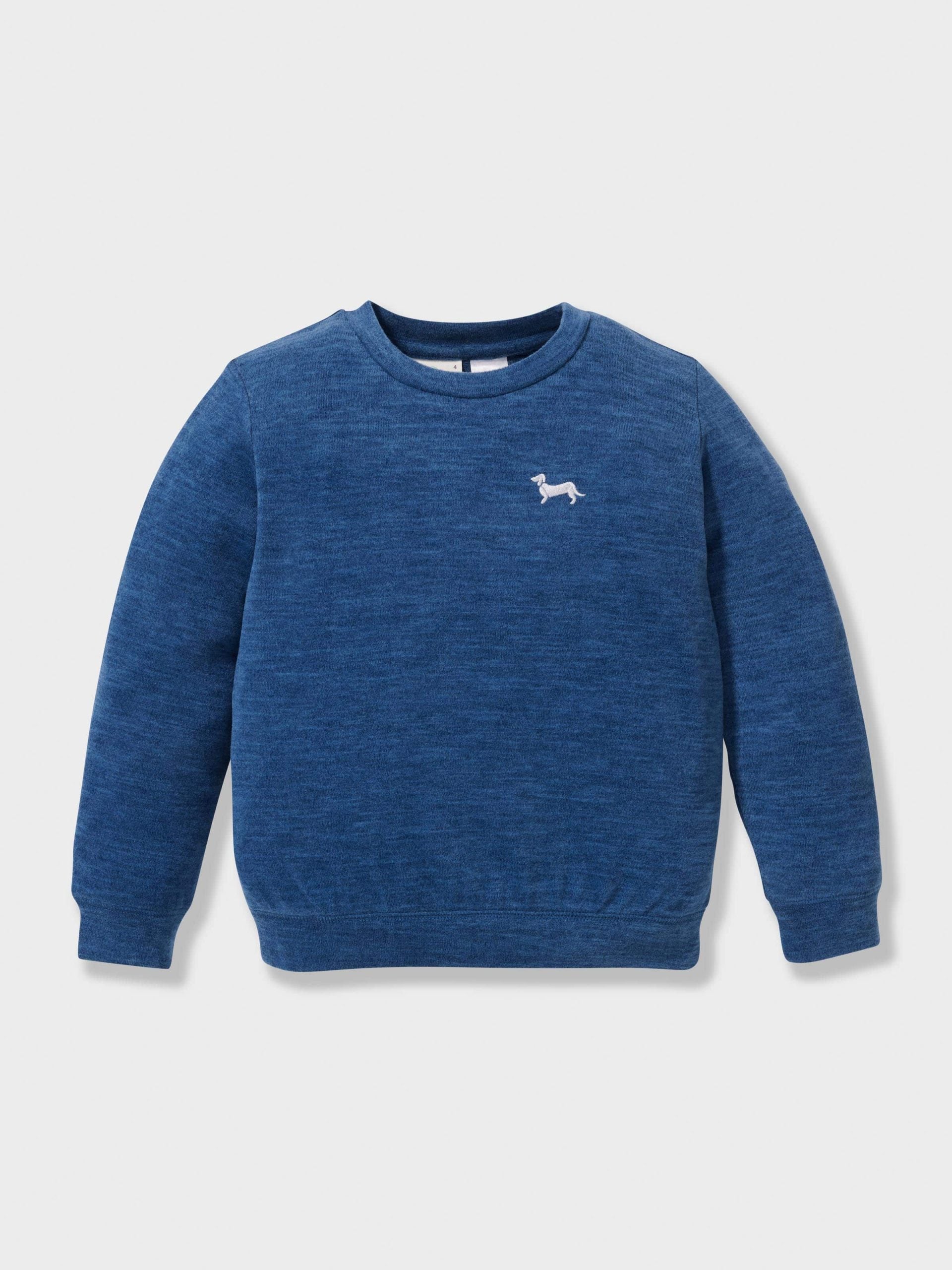 Jnr Boys Fuzzy Blue Pj Set blue image 2