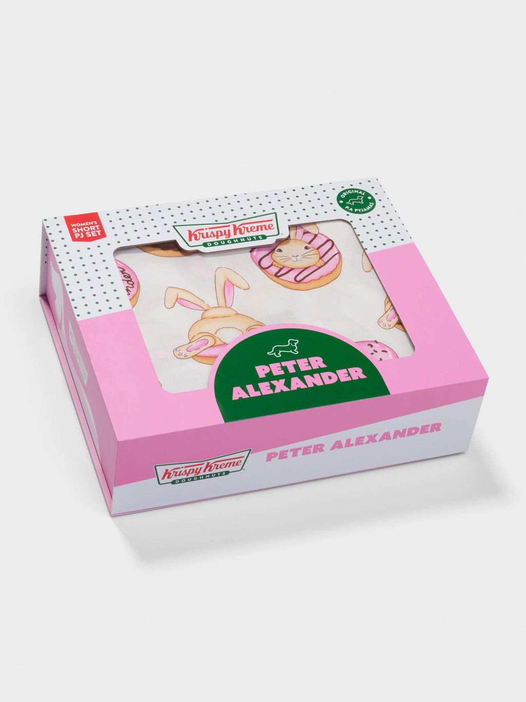 Krispy Kreme Pink Bunnies Shortie Pj Set multi image 5