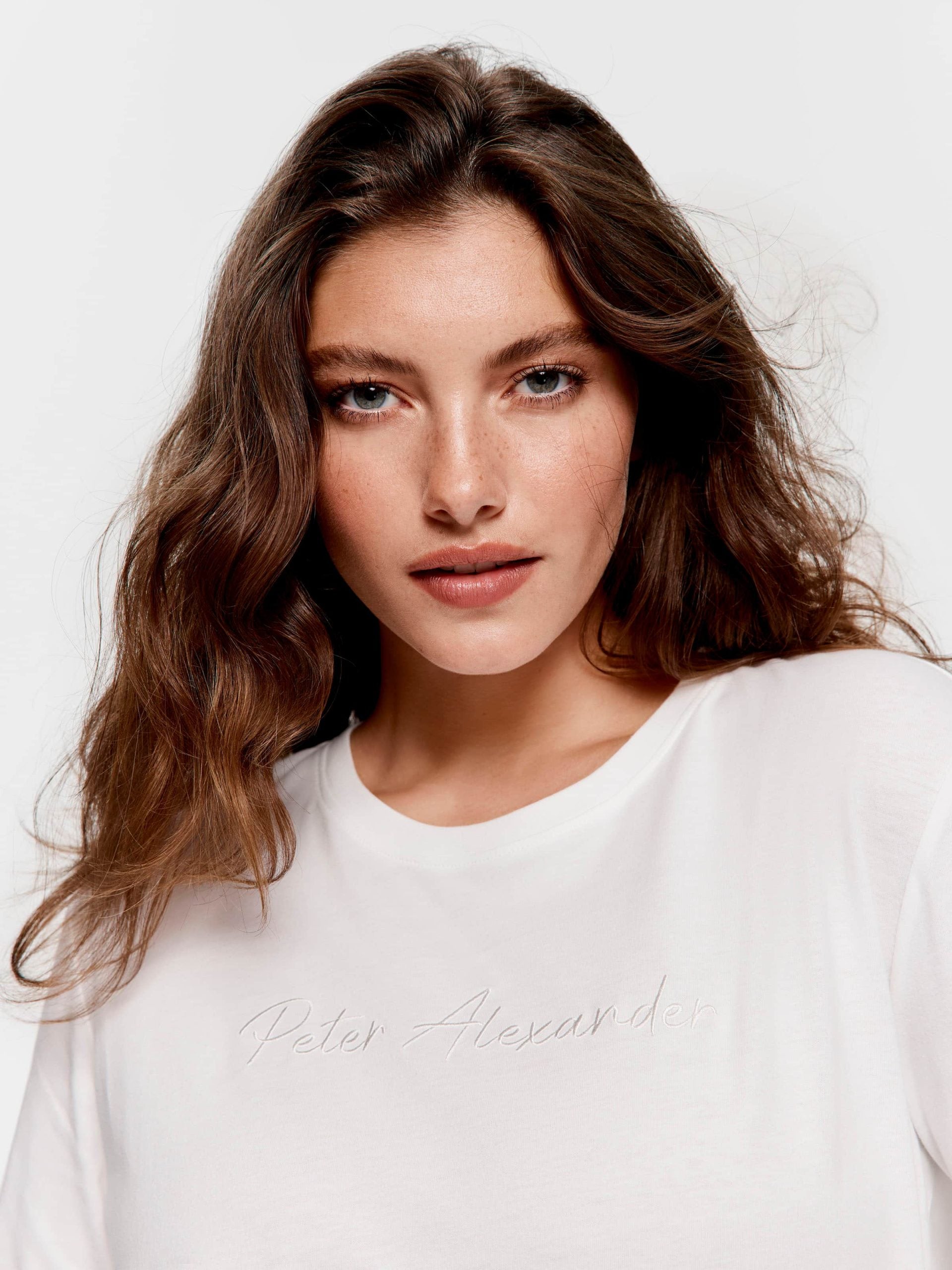 Cream Classic Long Sleeve Top cream image 1