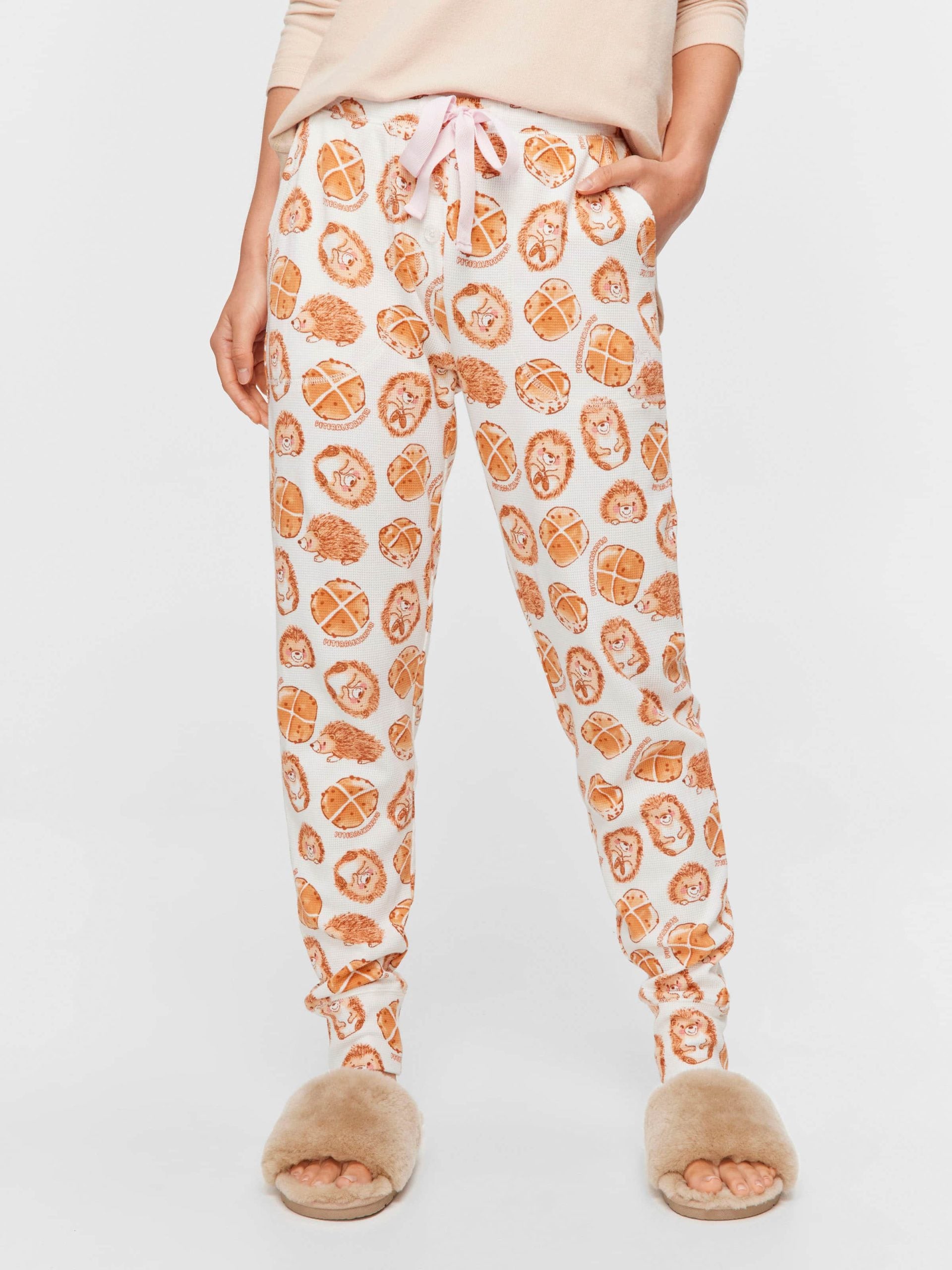 Cute Buns Waffle Easy Pj Pant multi image 1