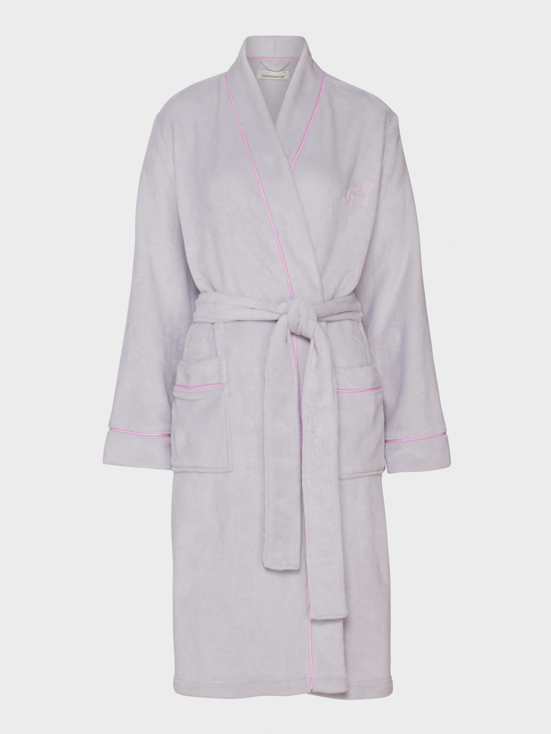 Grey Fleece Classic Gown multi image 4