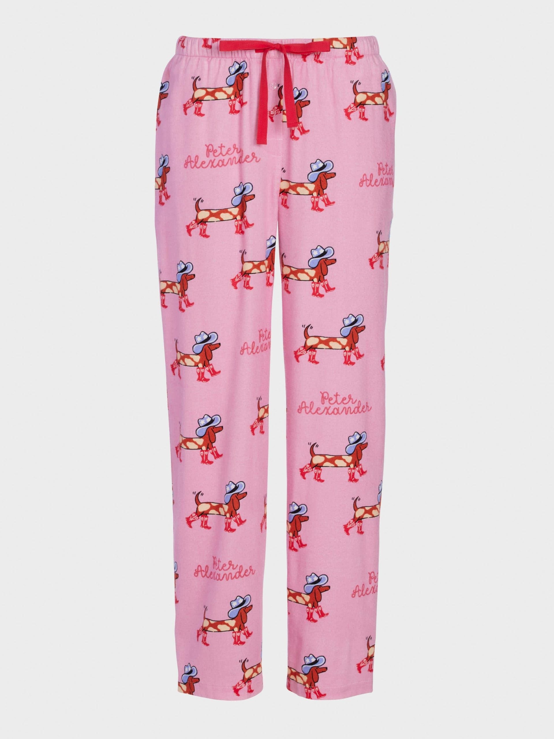 Cowdog Bamboo Flannelette Classic Pj Pant Multi image 3