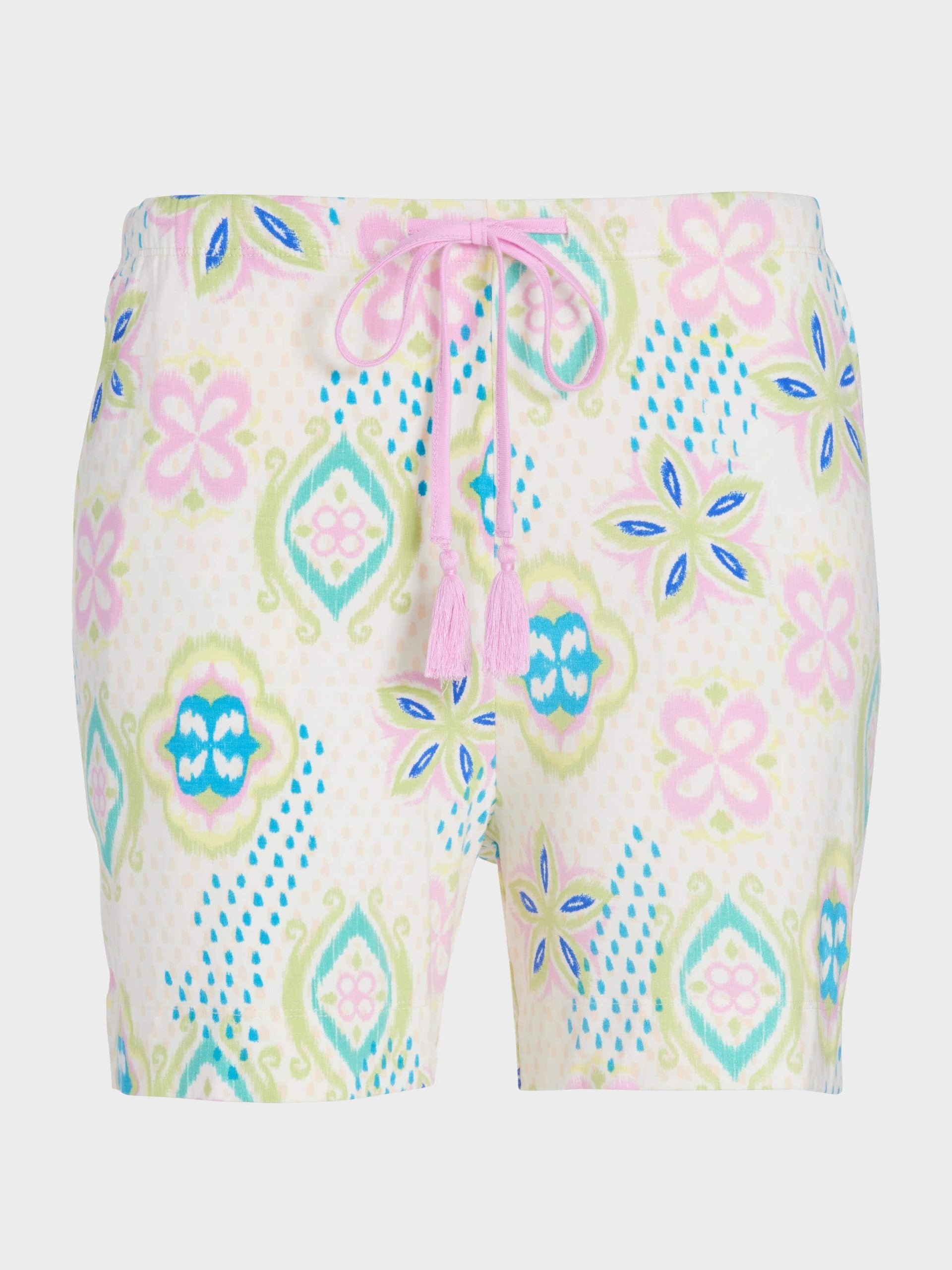 Pastel Printed Long Short multi image 3